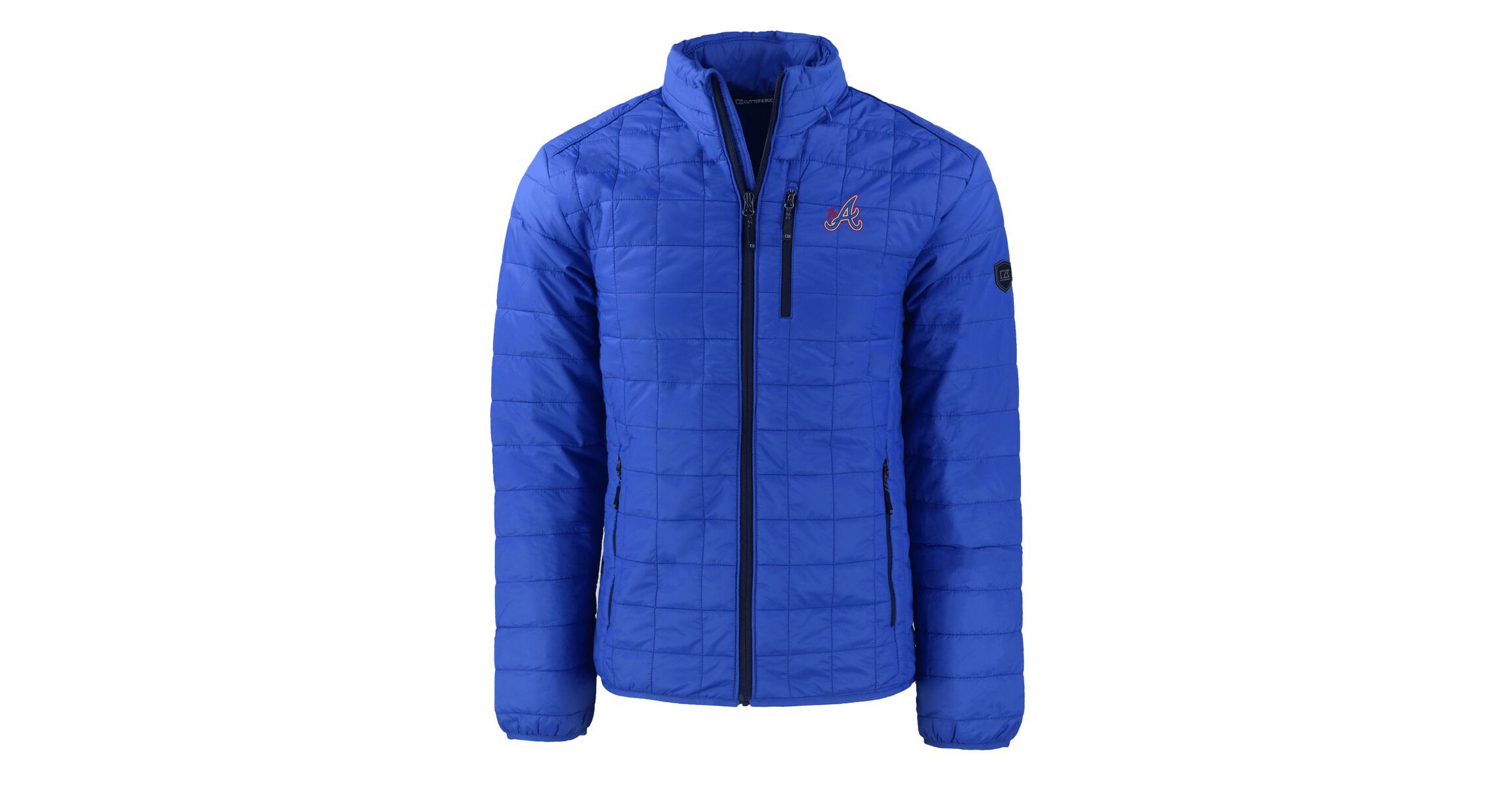 MLB Atlanta Braves City Connect Big & Tall Rainier PrimaLoft Eco Insulated Full-Zip Puffer Jacket