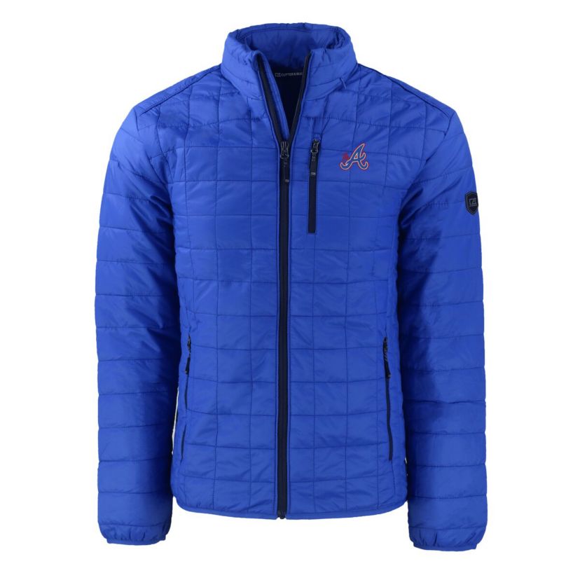 MLB Atlanta Braves City Connect Big & Tall Rainier PrimaLoft Eco Insulated Full-Zip Puffer Jacket