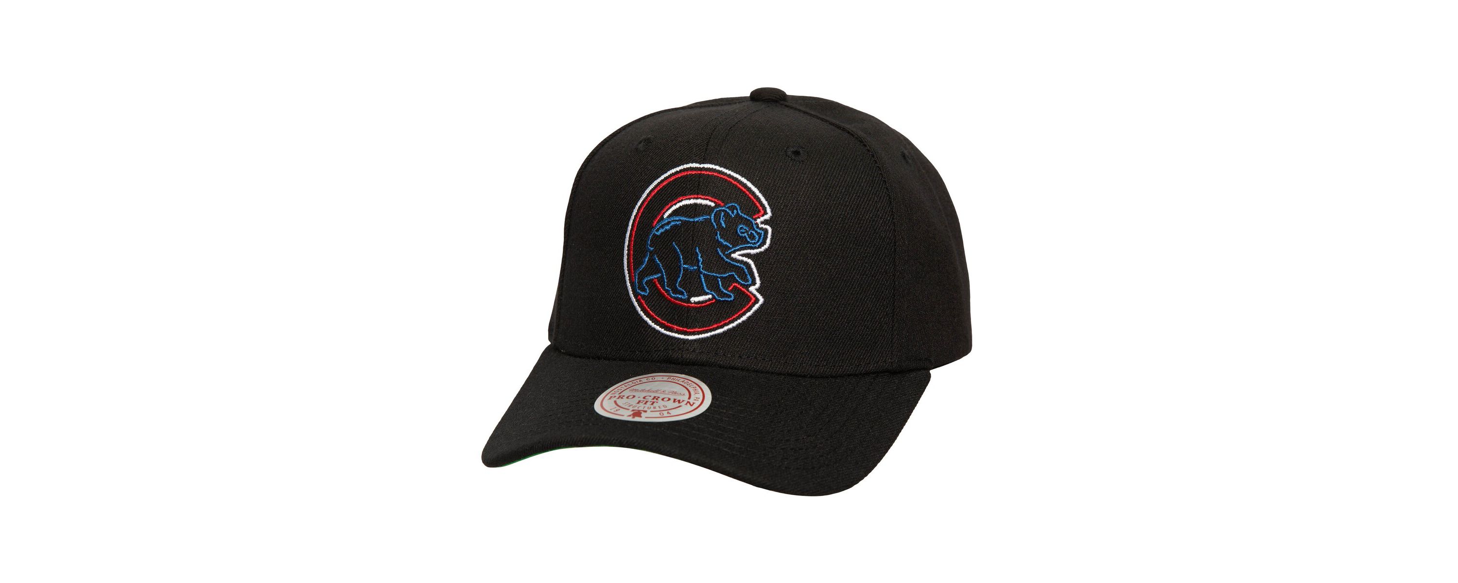 MLB Chicago Cubs Neon Logo Pro Crown Adjustable Hat