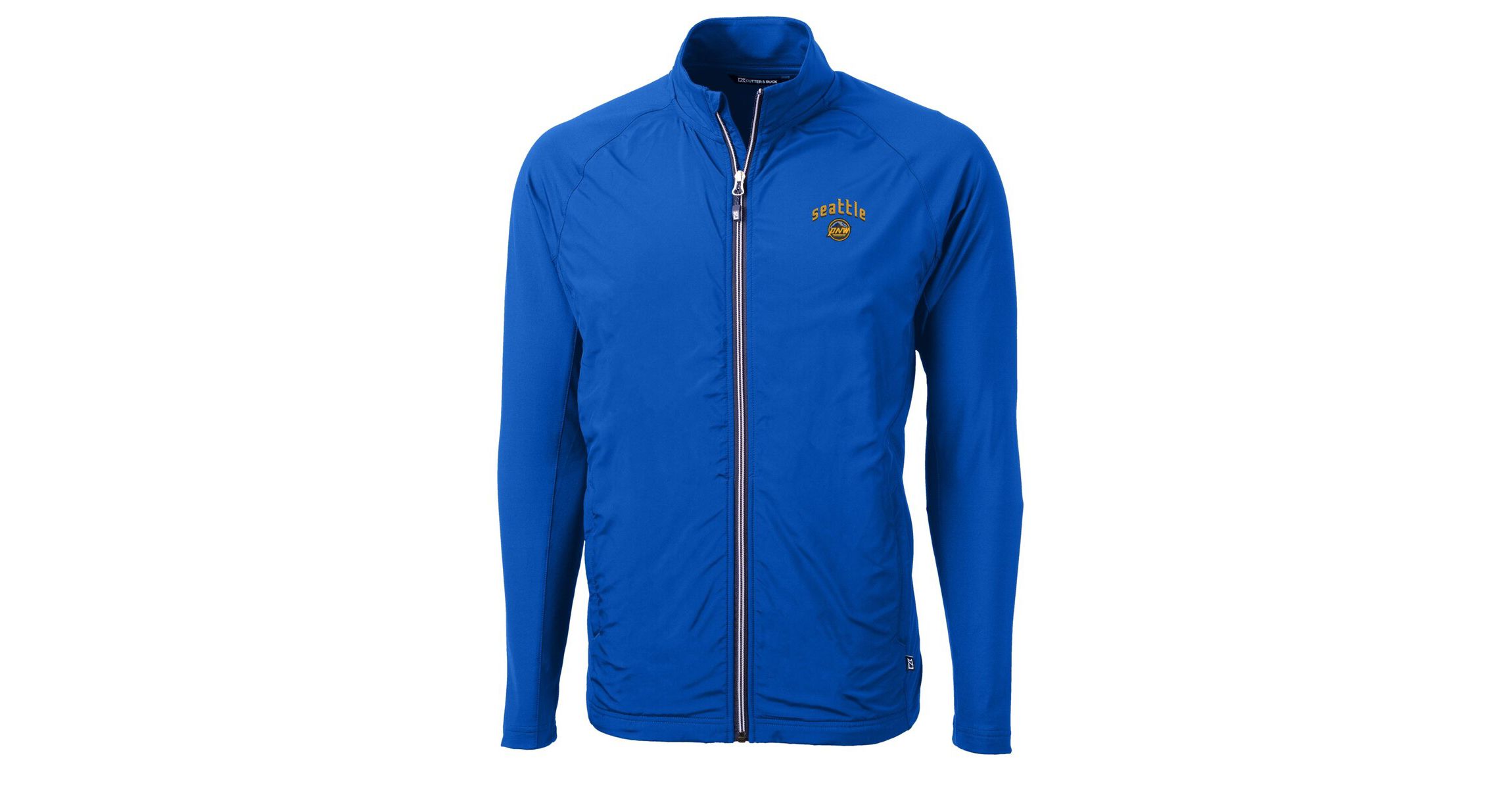 MLB Seattle Mariners City Connect Adapt Eco Knit Hybrid Recycled Full-Zip Jacket