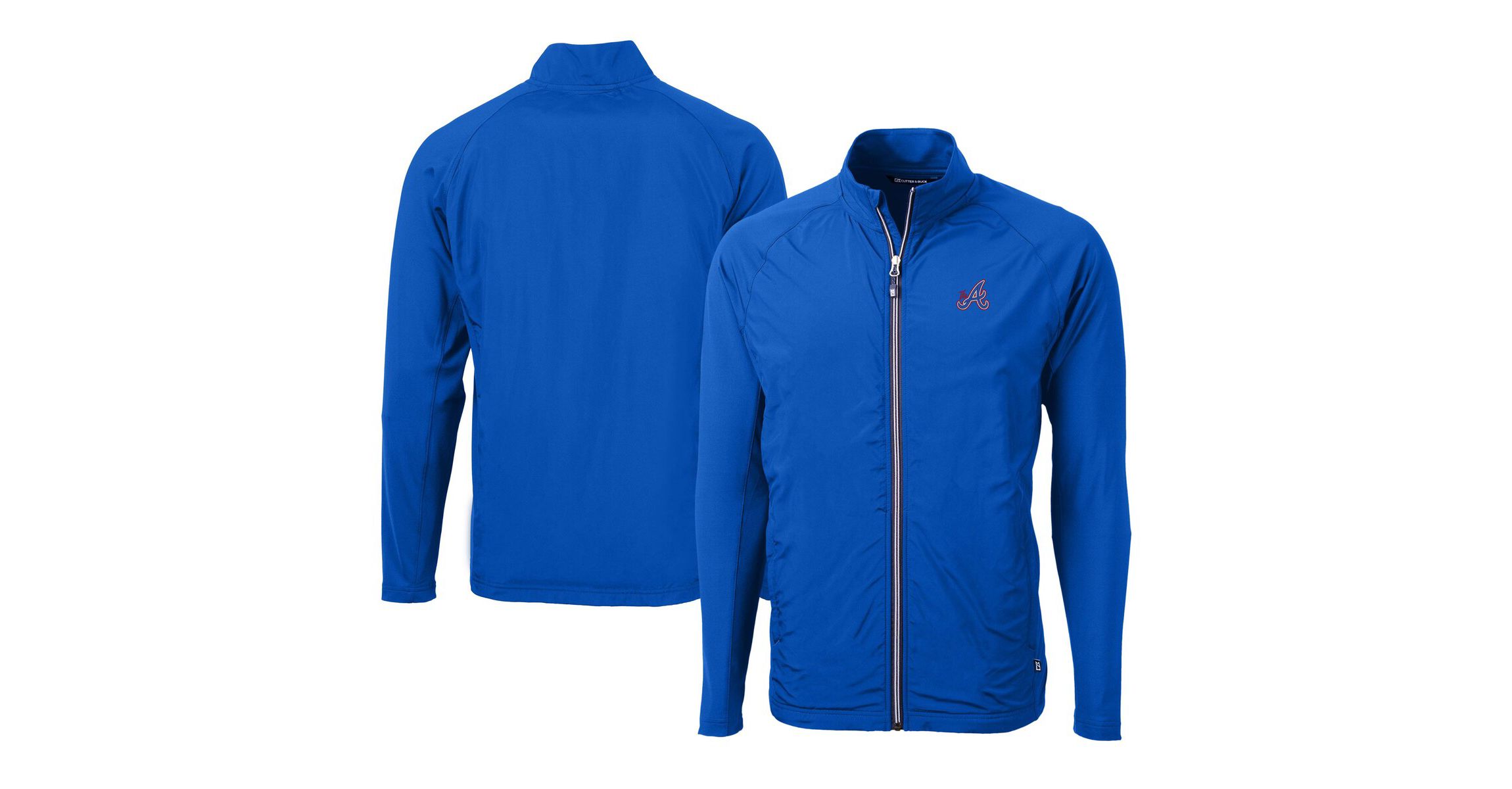 MLB Atlanta Braves City Connect Adapt Eco Knit Hybrid Recycled Full-Zip Jacket