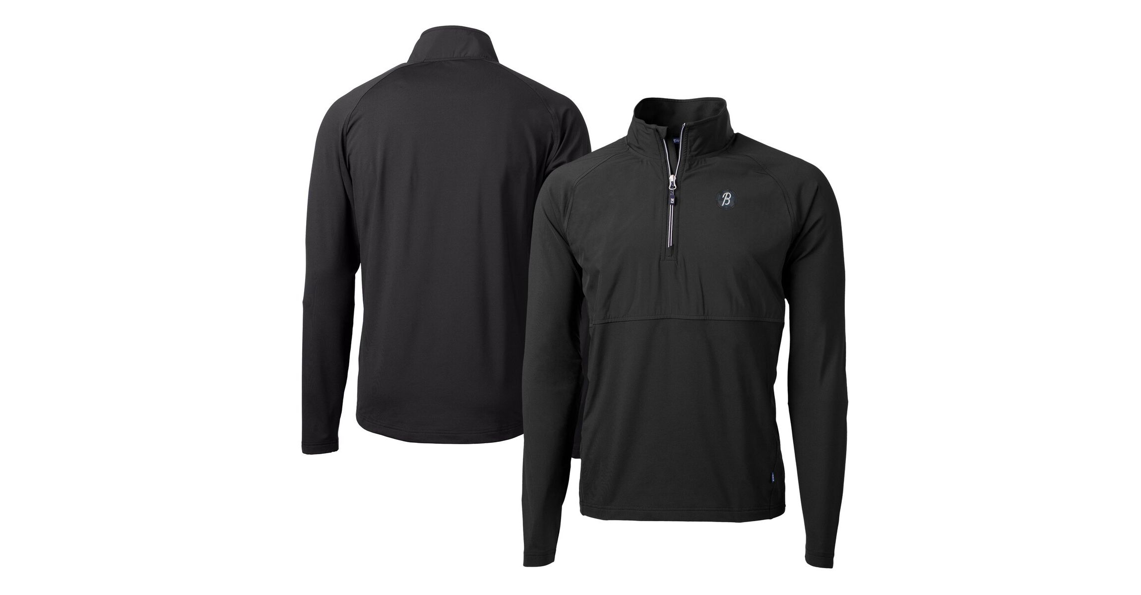 MLB Baltimore Orioles City Connect Adapt Eco Knit Hybrid Recycled Quarter-Zip Pullover Top