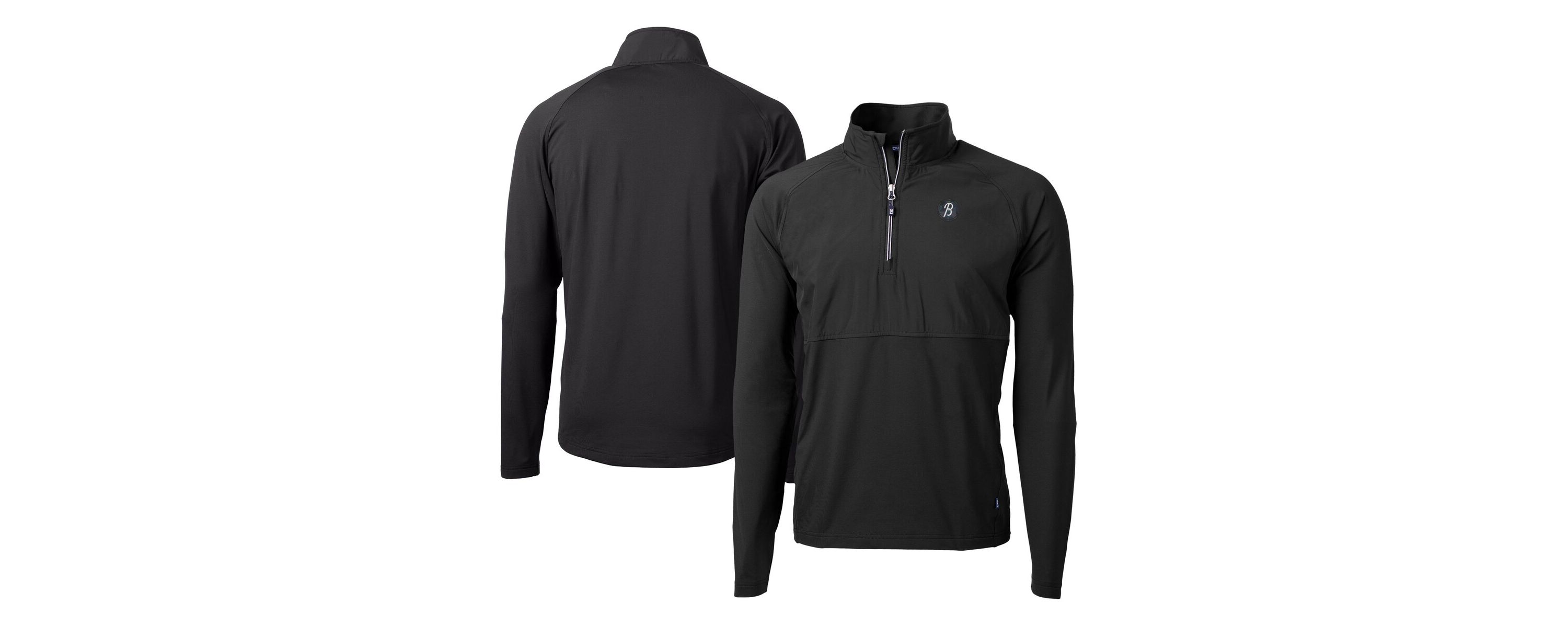 MLB Baltimore Orioles City Connect Adapt Eco Knit Hybrid Recycled Quarter-Zip Pullover Top