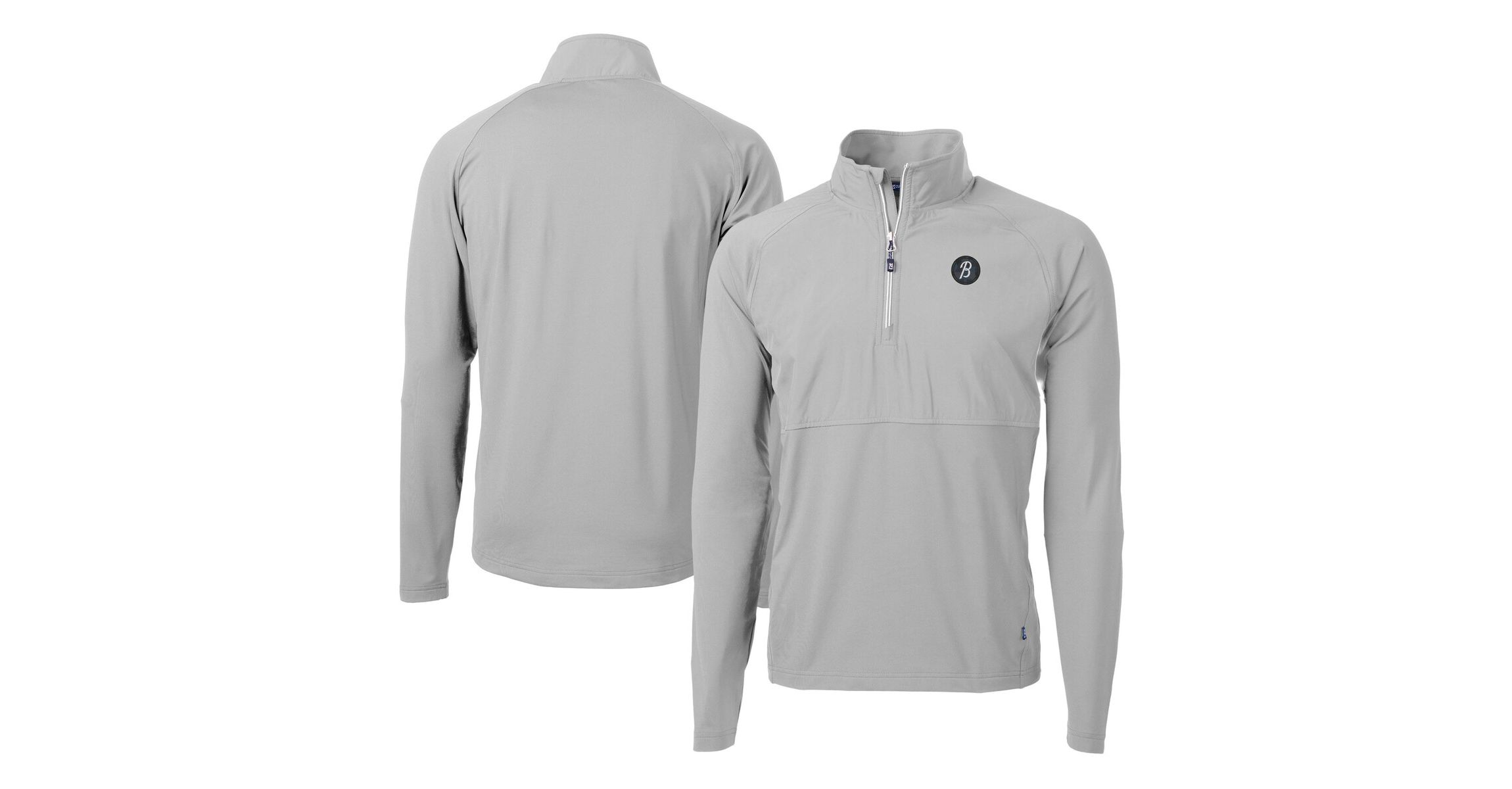 MLB Baltimore Orioles City Connect Adapt Eco Knit Hybrid Recycled Quarter-Zip Pullover Top