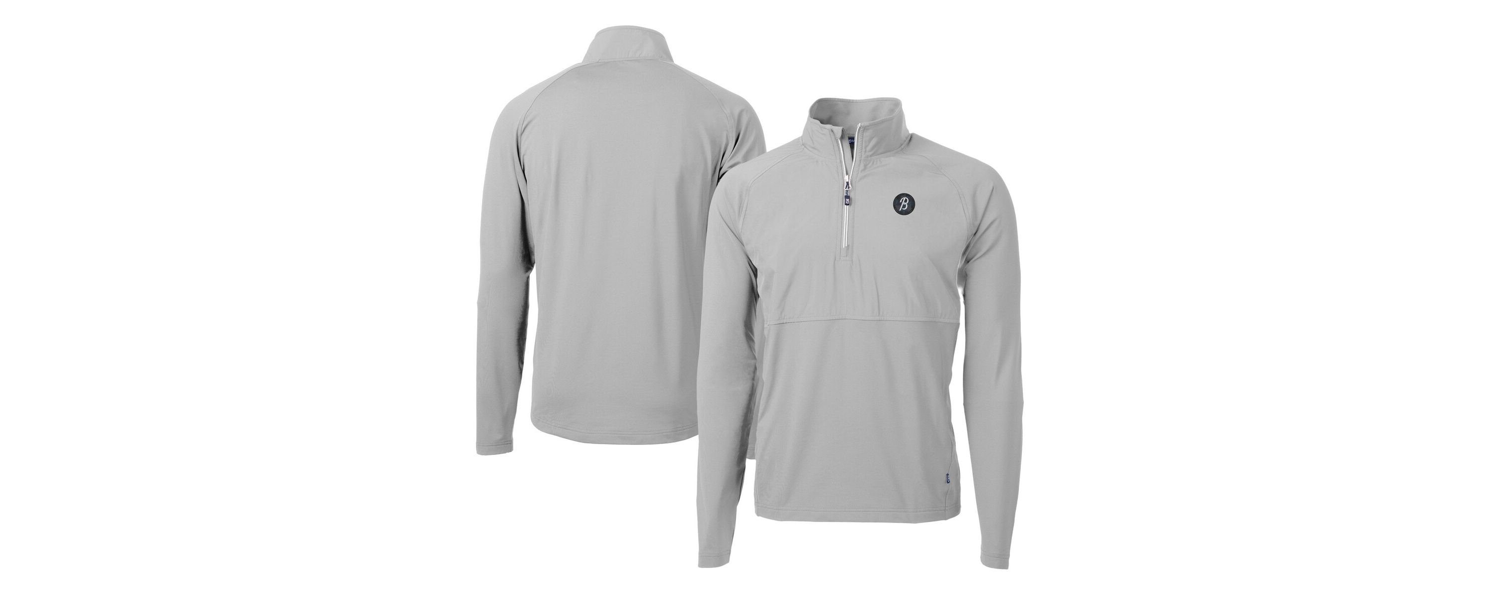 MLB Baltimore Orioles City Connect Adapt Eco Knit Hybrid Recycled Quarter-Zip Pullover Top