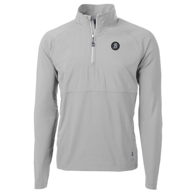 MLB Baltimore Orioles City Connect Adapt Eco Knit Hybrid Recycled Quarter-Zip Pullover Top
