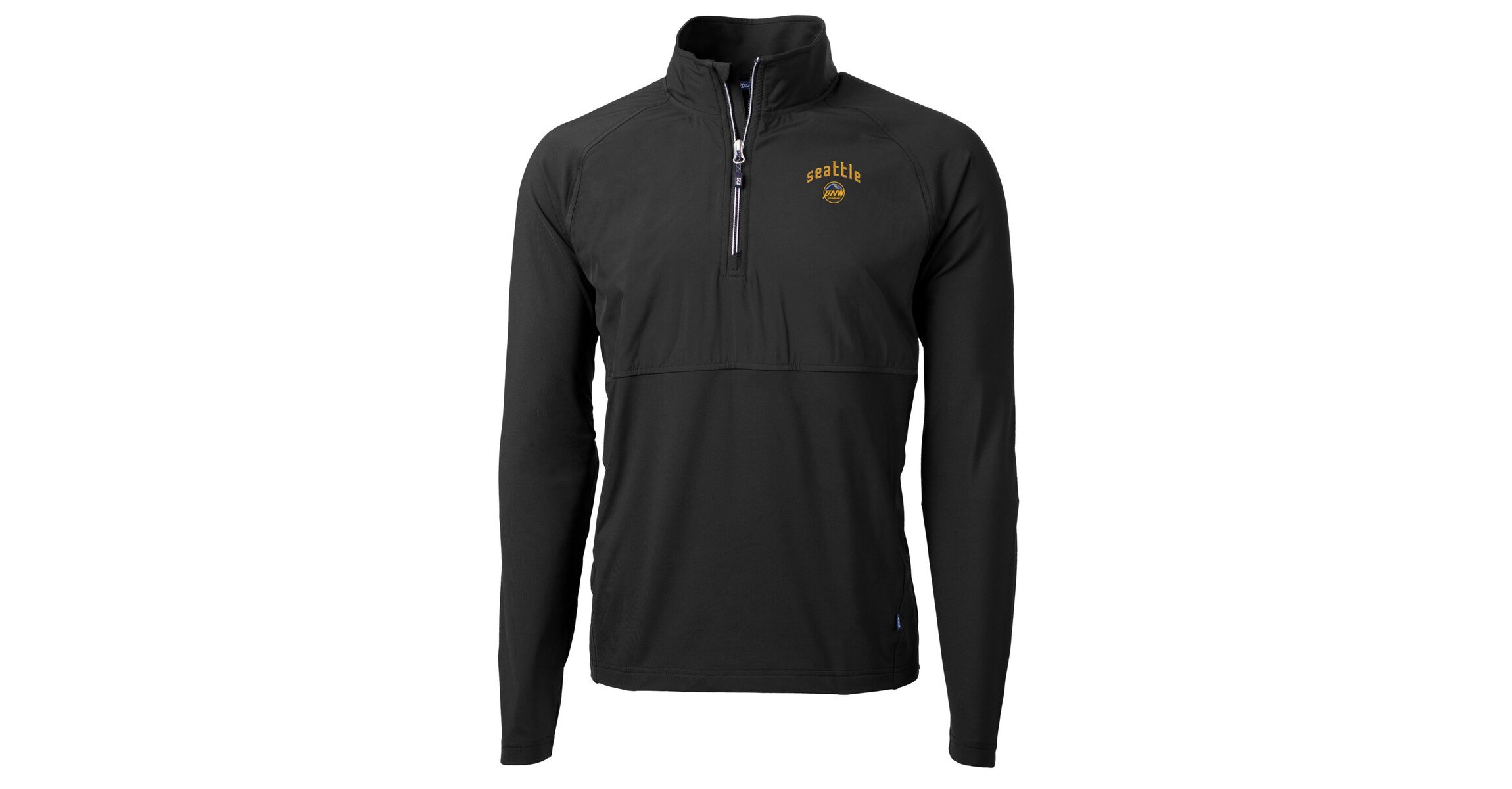 MLB Seattle Mariners City Connect Adapt Eco Knit Hybrid Recycled Quarter-Zip Pullover Top