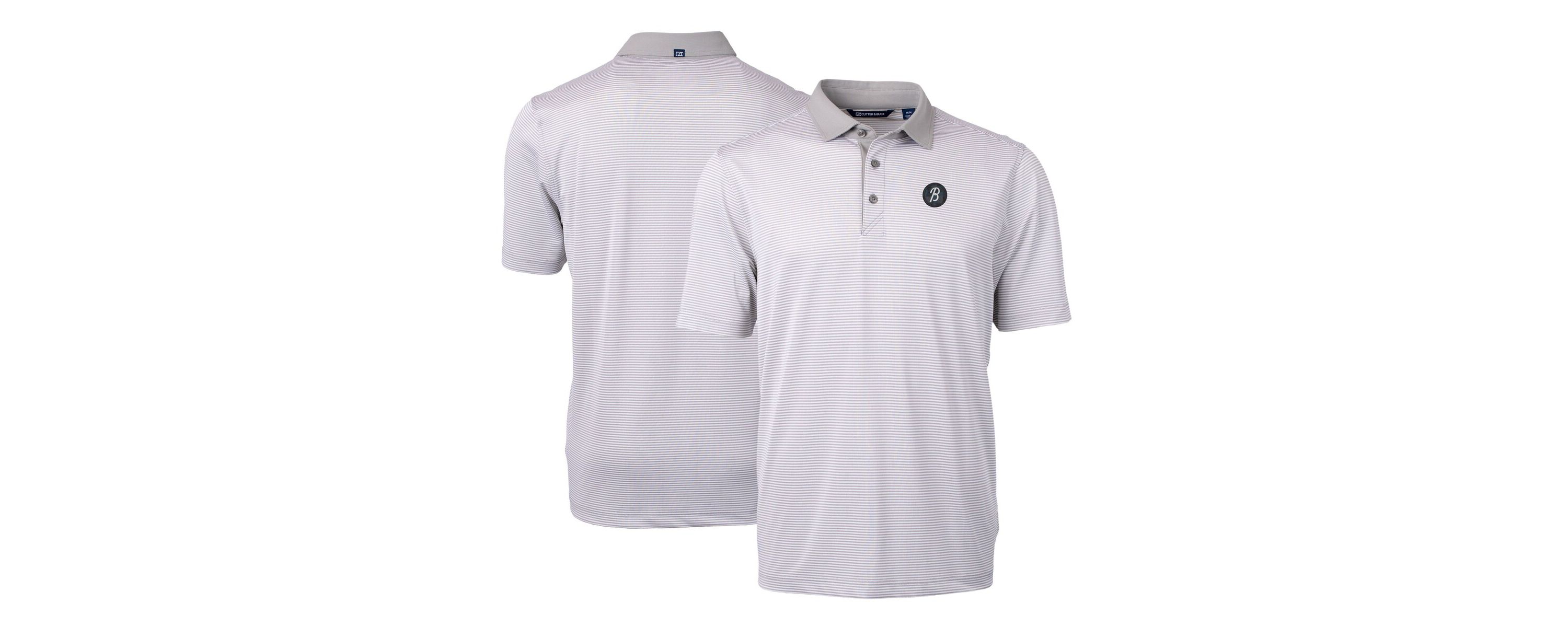 MLB Baltimore Orioles City Connect Virtue Eco Pique Micro Stripe Recycled Polo