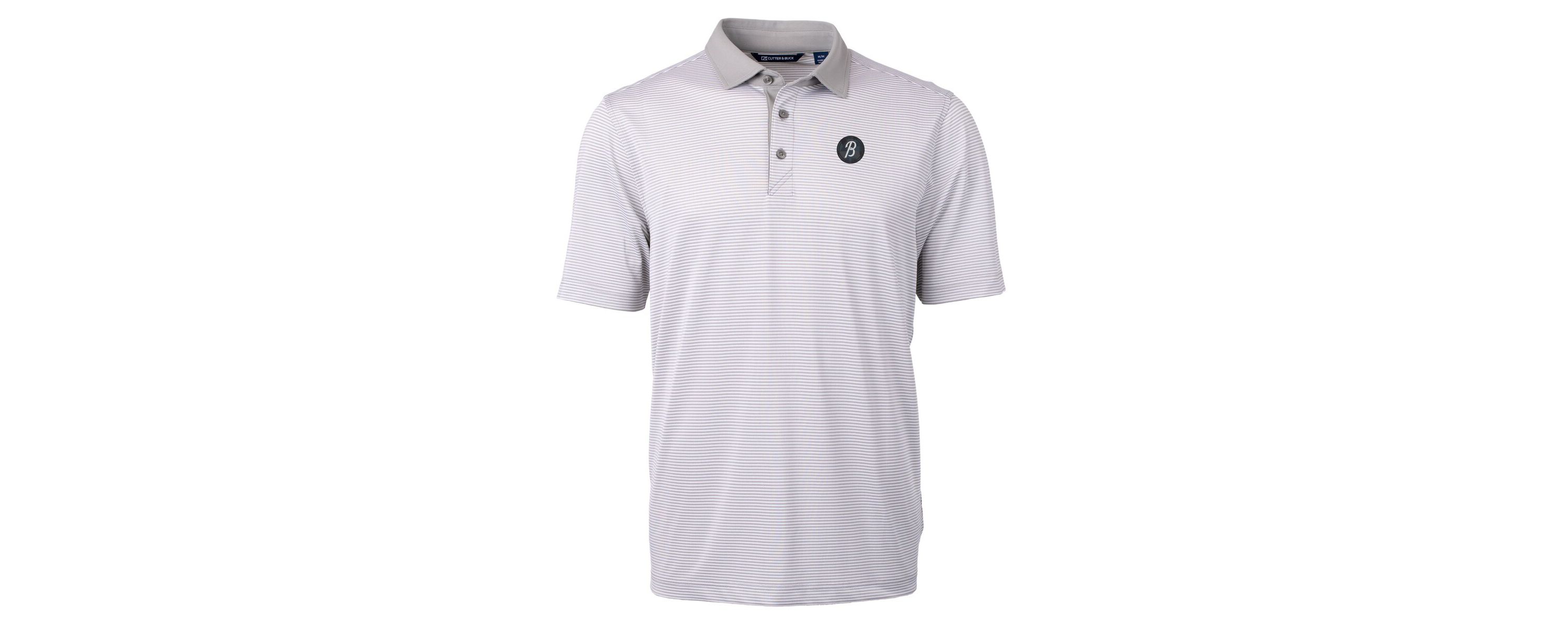 MLB Baltimore Orioles City Connect Virtue Eco Pique Micro Stripe Recycled Polo