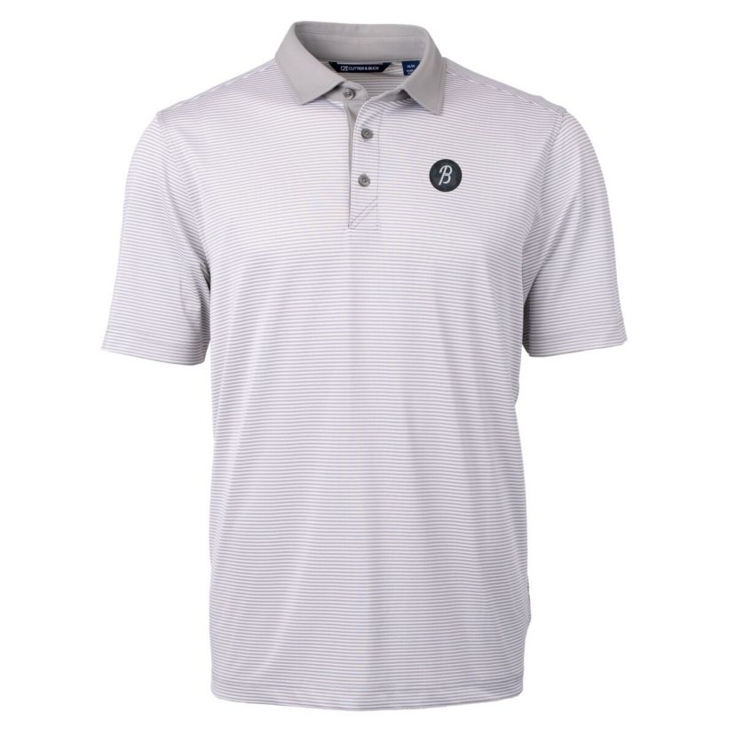 MLB Baltimore Orioles City Connect Virtue Eco Pique Micro Stripe Recycled Polo