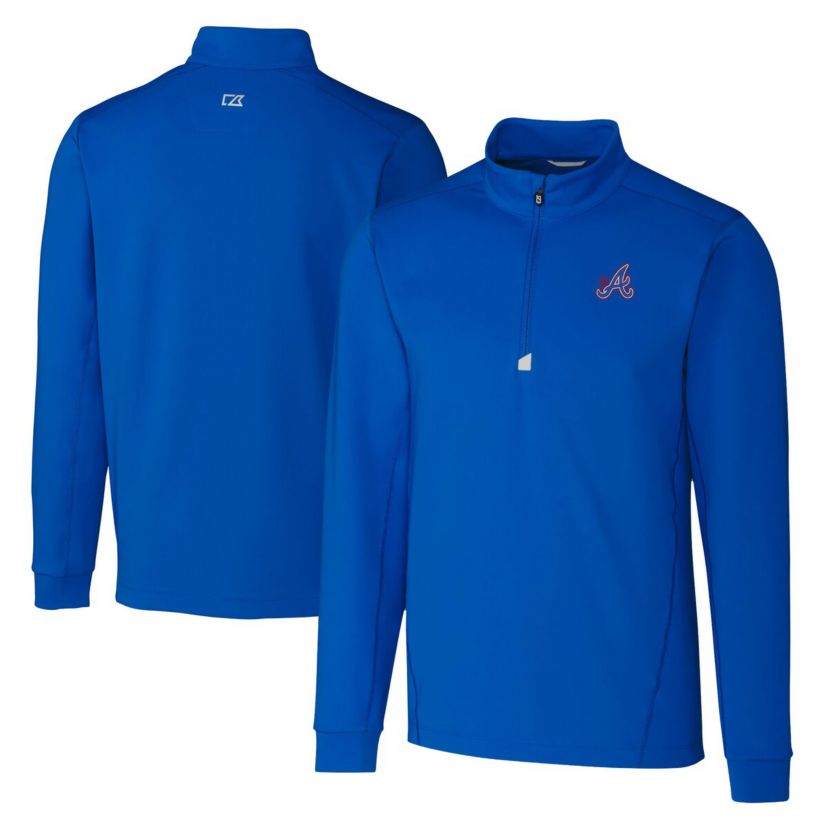 MLB Atlanta Braves City Connect Traverse Stretch Quarter-Zip Pullover Top