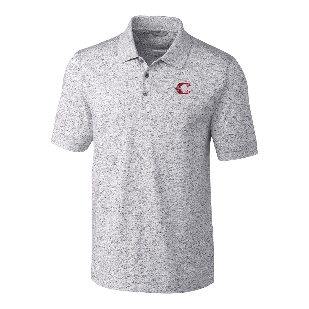 MLB Cincinnati Reds City Connect Advantage Space Dye Tri-Blend Polo