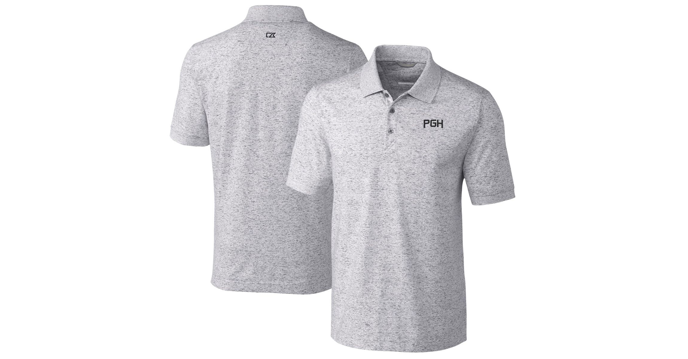 MLB Pittsburgh Pirates City Connect Advantage Space Dye Tri-Blend Polo