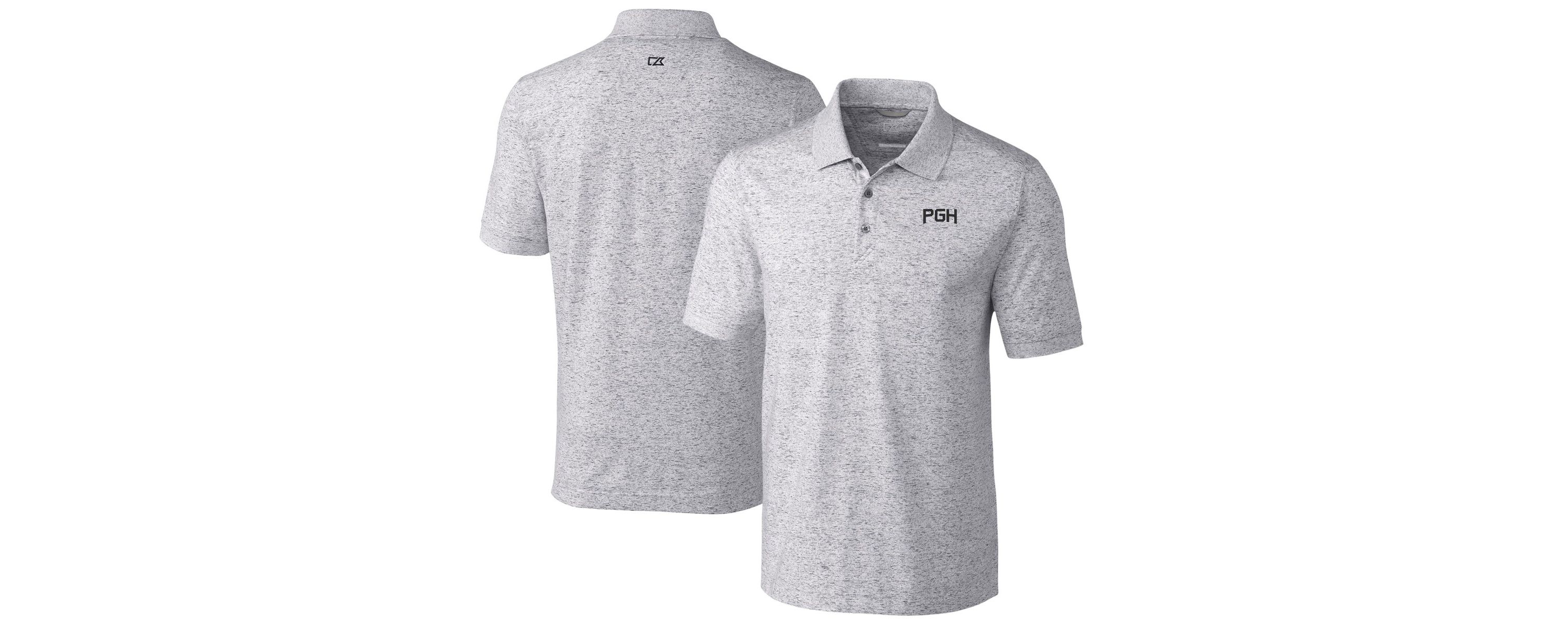 MLB Pittsburgh Pirates City Connect Advantage Space Dye Tri-Blend Polo