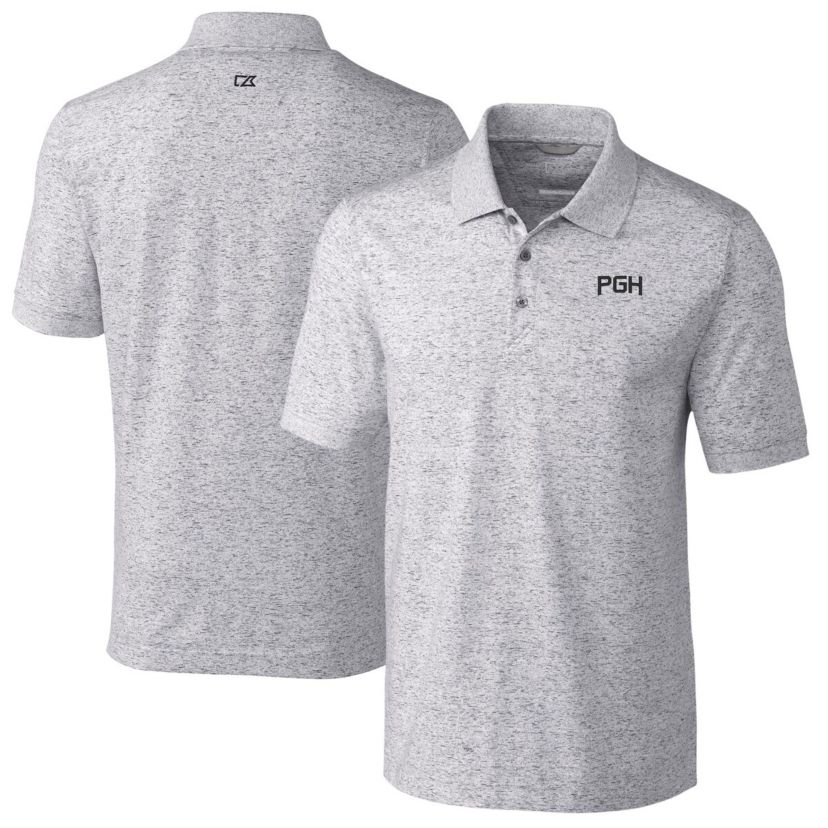 MLB Pittsburgh Pirates City Connect Advantage Space Dye Tri-Blend Polo