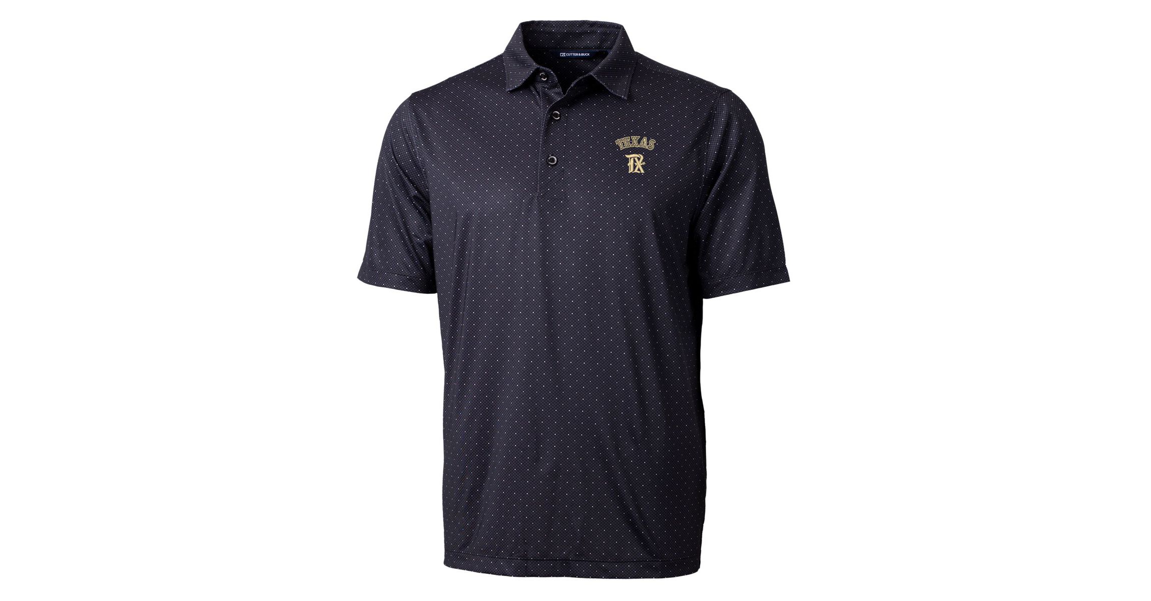 MLB Texas Rangers City Connect Pike Double Dot Stretch Polo