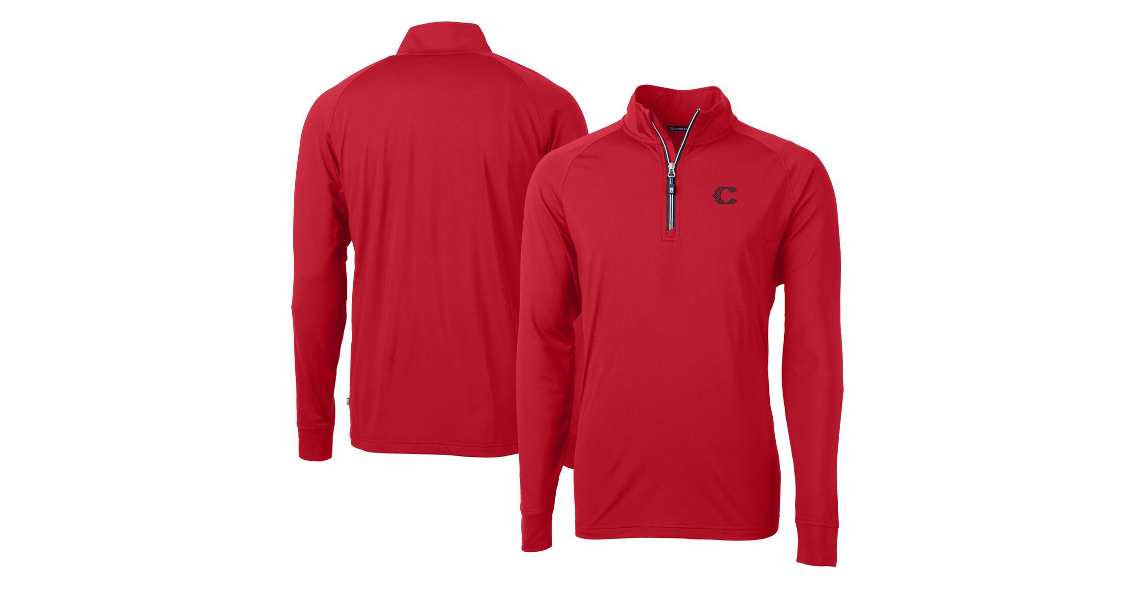 MLB Cincinnati Reds City Connect Adapt Eco Knit Stretch Recycled Quarter-Zip Pullover Top