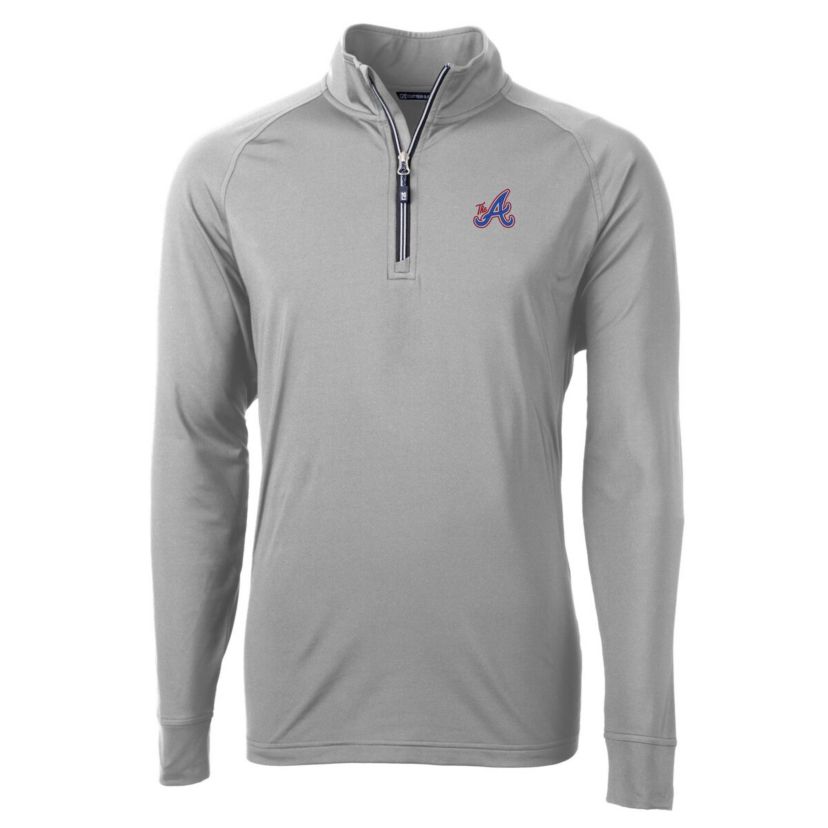 MLB Atlanta Braves City Connect Adapt Eco Knit Stretch Recycled Quarter-Zip Pullover Top