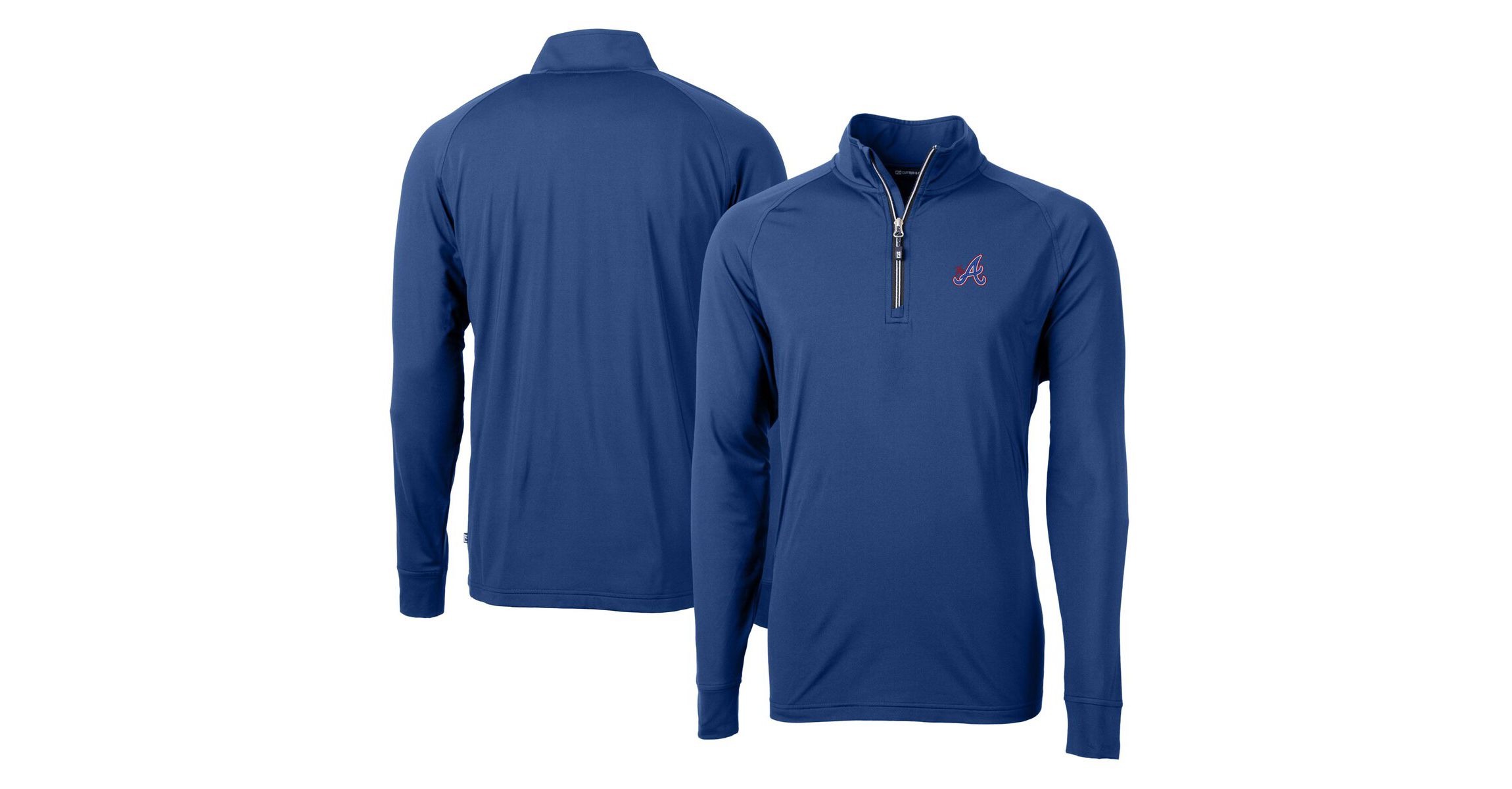 MLB Atlanta Braves City Connect Adapt Eco Knit Stretch Recycled Quarter-Zip Pullover Top