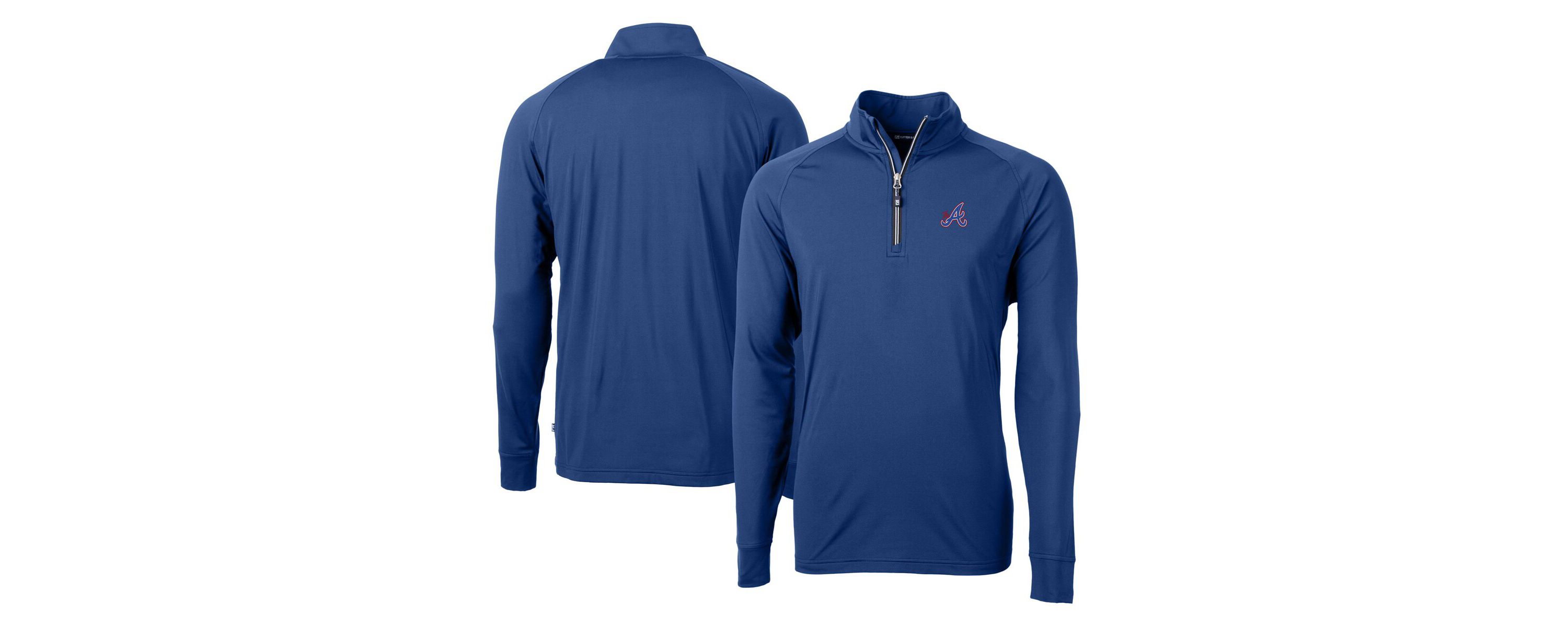 MLB Atlanta Braves City Connect Adapt Eco Knit Stretch Recycled Quarter-Zip Pullover Top