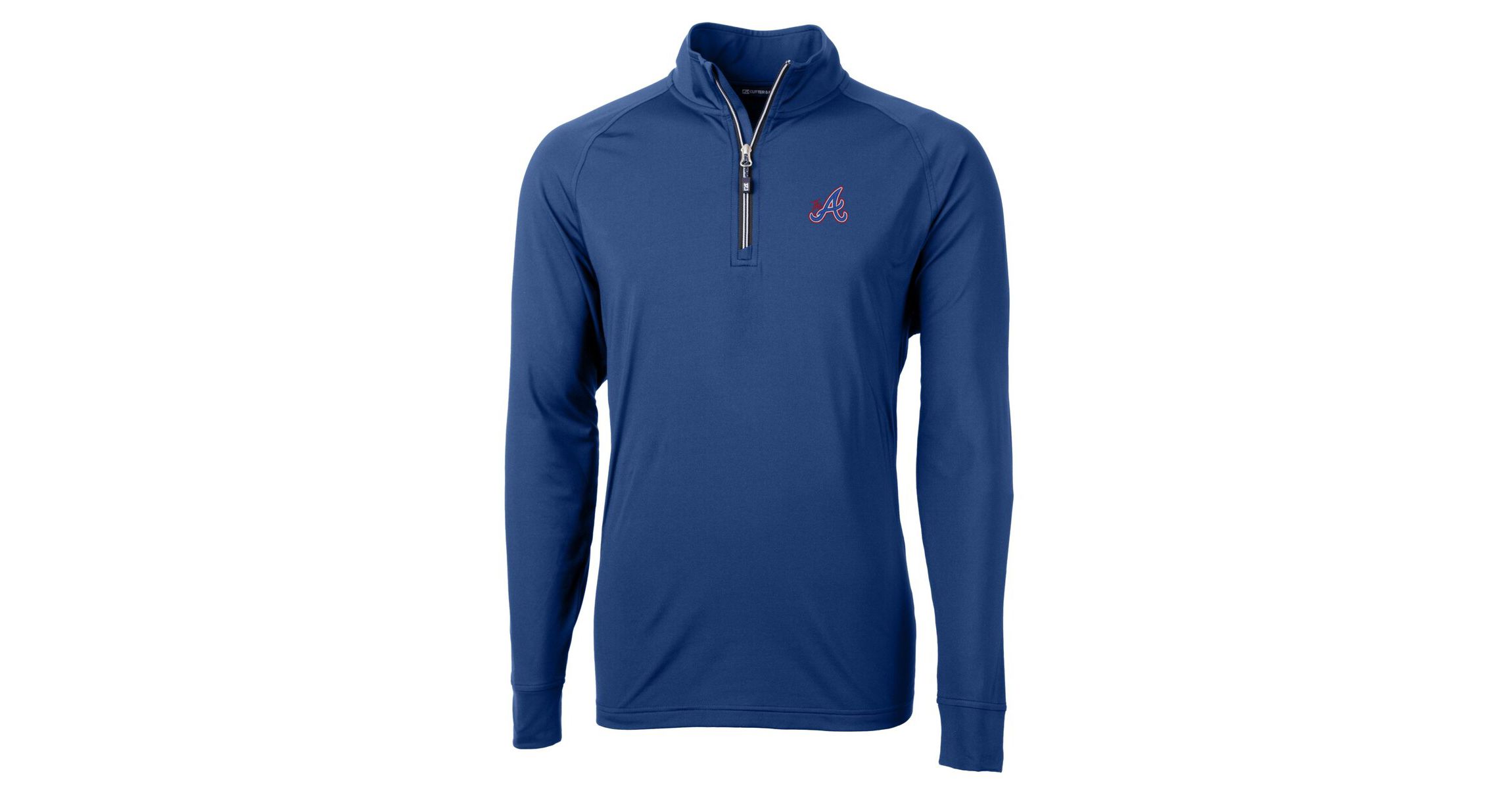 MLB Atlanta Braves City Connect Adapt Eco Knit Stretch Recycled Quarter-Zip Pullover Top
