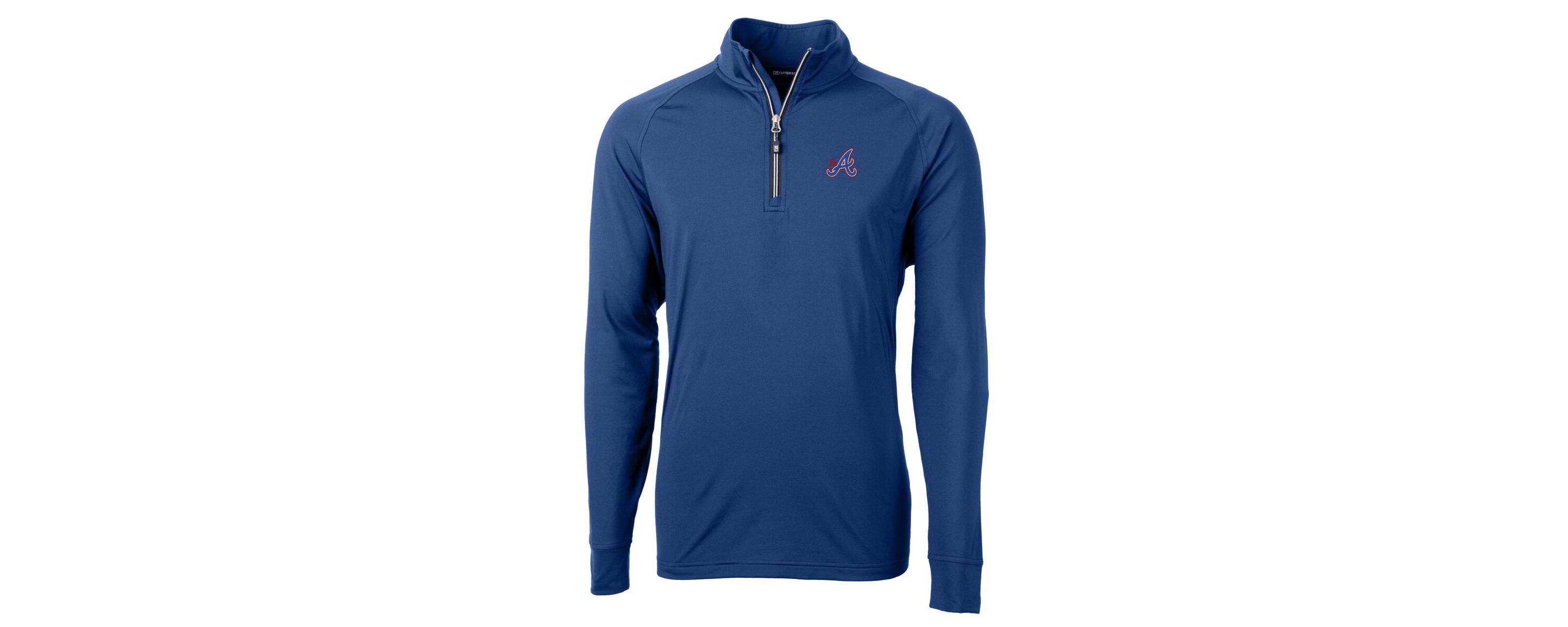 MLB Atlanta Braves City Connect Adapt Eco Knit Stretch Recycled Quarter-Zip Pullover Top