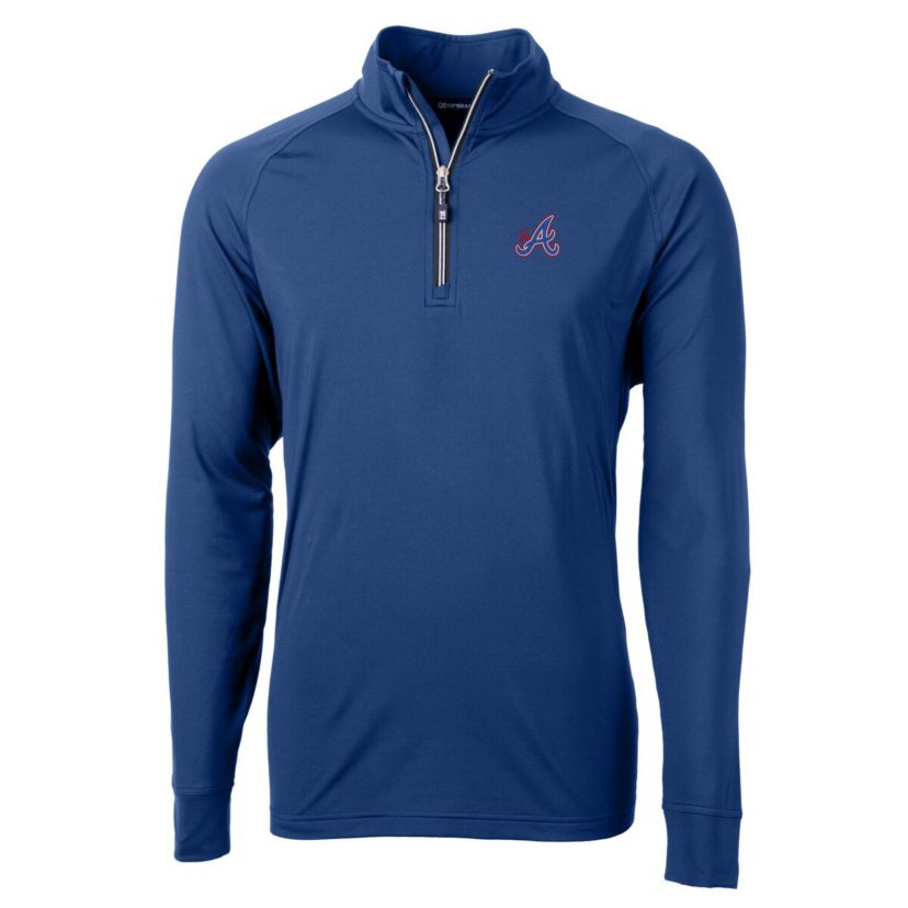 MLB Atlanta Braves City Connect Adapt Eco Knit Stretch Recycled Quarter-Zip Pullover Top