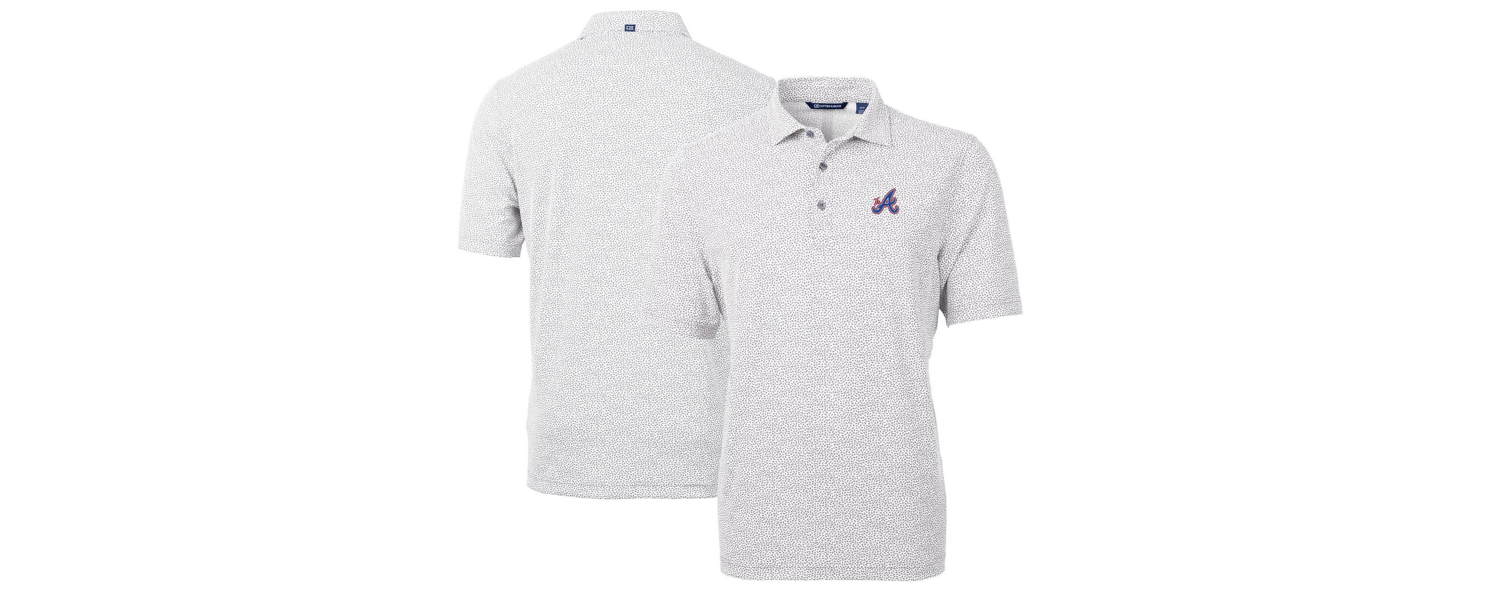 MLB Atlanta Braves City Connect Virtue Eco Pique Botanical Print Recycled Polo