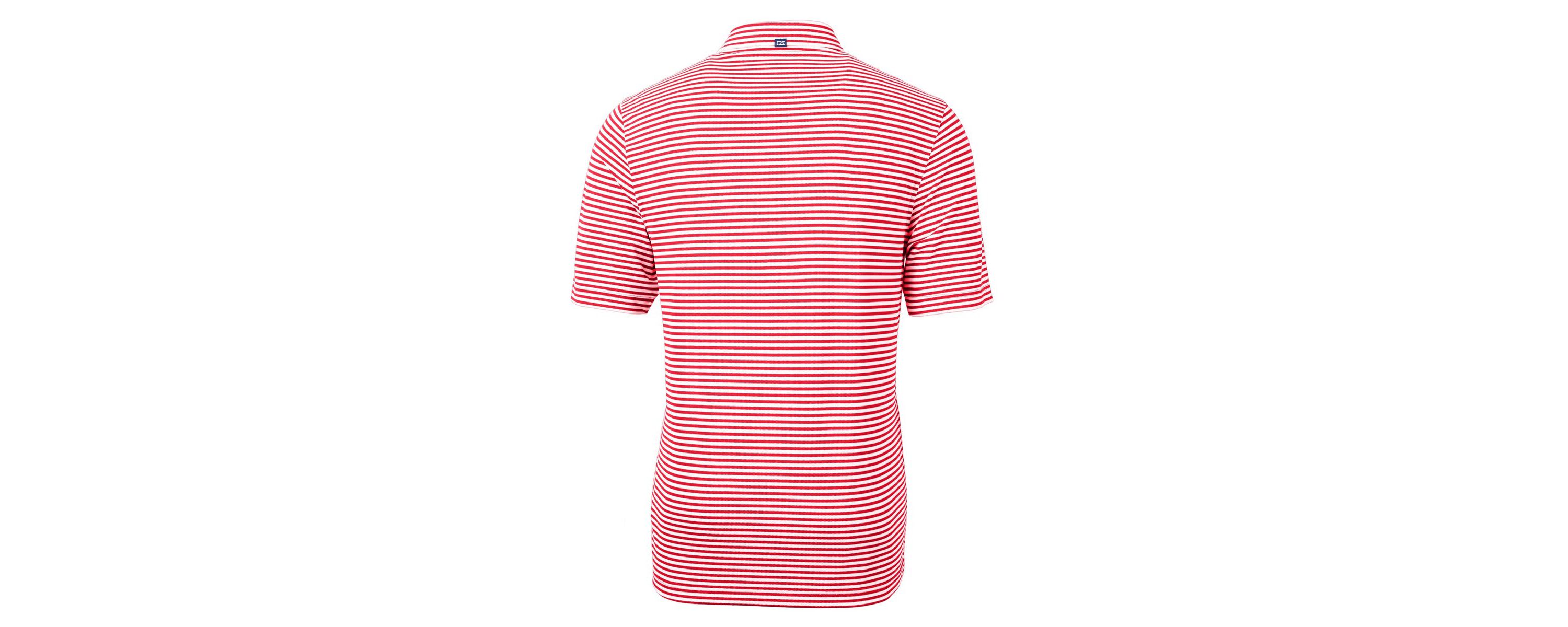 MLB Cincinnati Reds City Connect Virtue Eco Pique Stripe Recycled Polo
