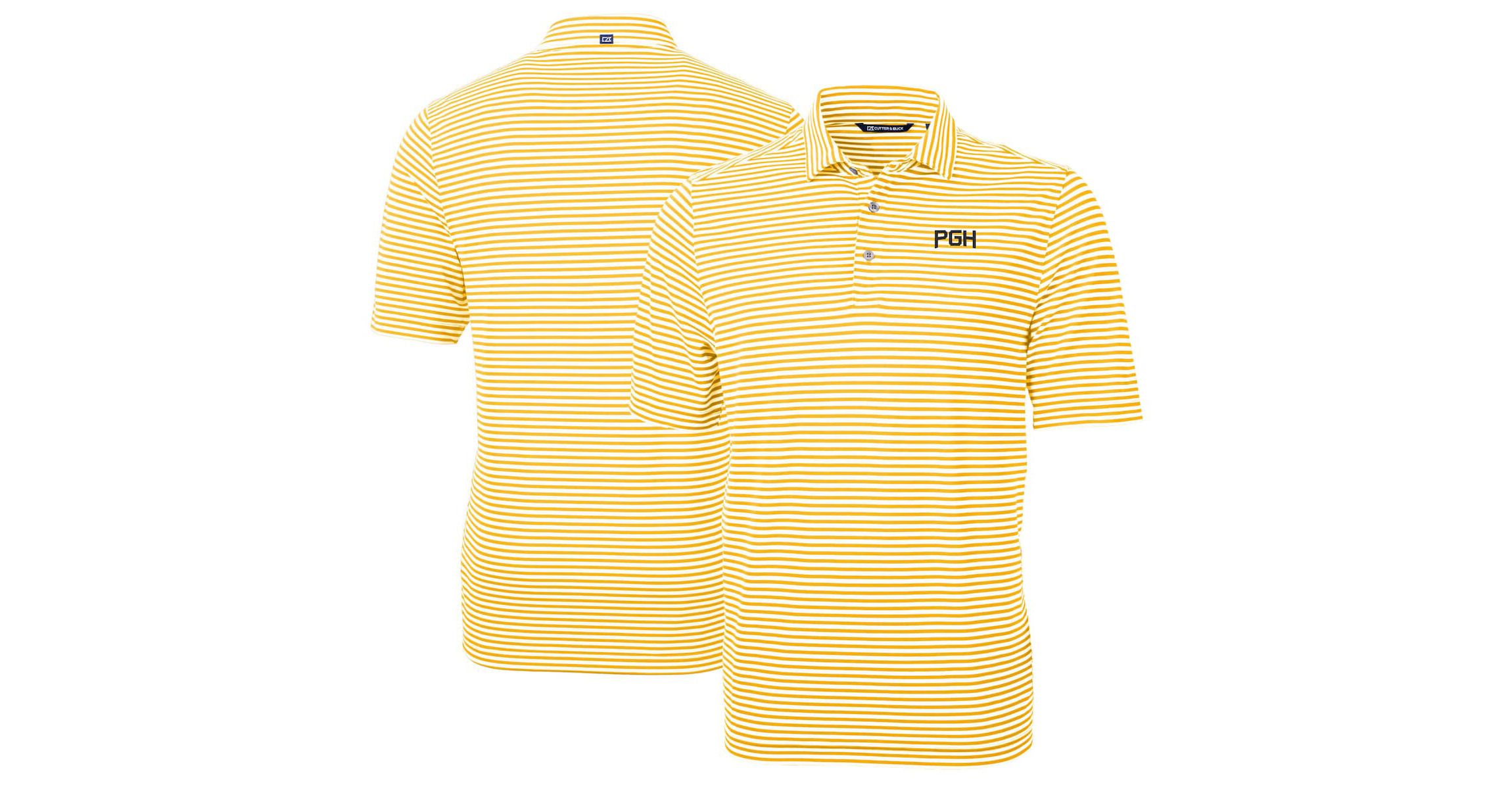 MLB Pittsburgh Pirates City Connect Virtue Eco Pique Stripe Recycled Polo