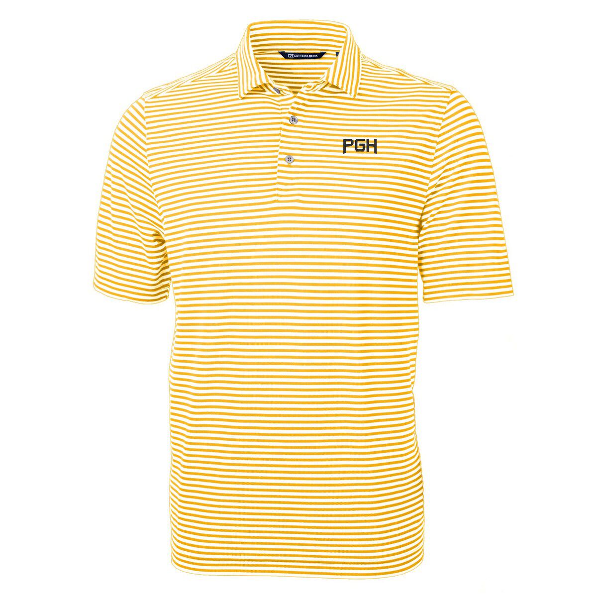MLB Pittsburgh Pirates City Connect Virtue Eco Pique Stripe Recycled Polo
