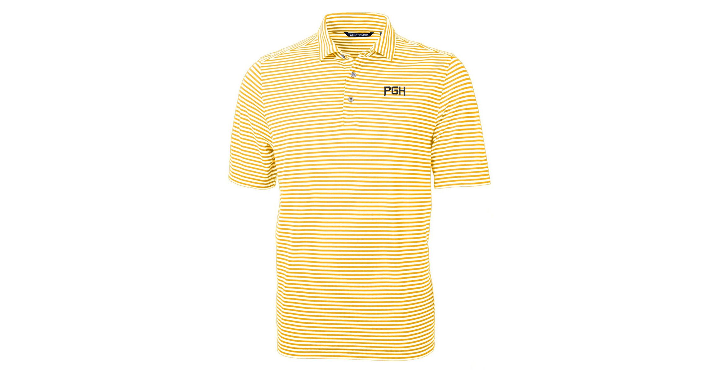 MLB Pittsburgh Pirates City Connect Virtue Eco Pique Stripe Recycled Polo