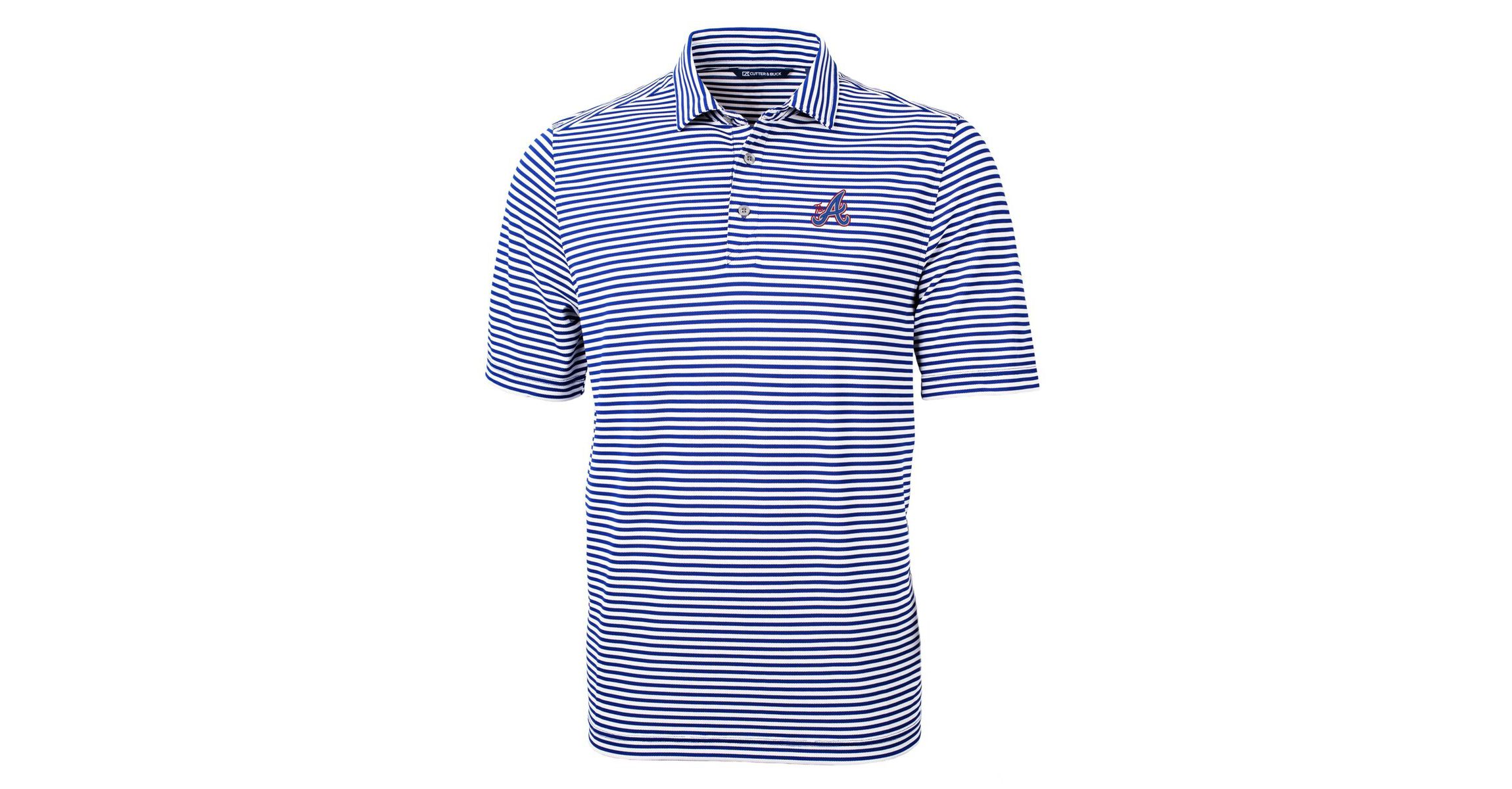 MLB Atlanta Braves City Connect Virtue Eco Pique Stripe Recycled Polo