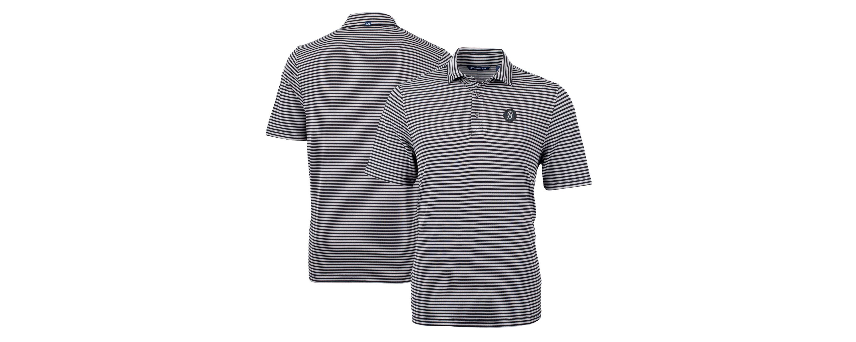 MLB Baltimore Orioles City Connect Virtue Eco Pique Stripe Recycled Polo