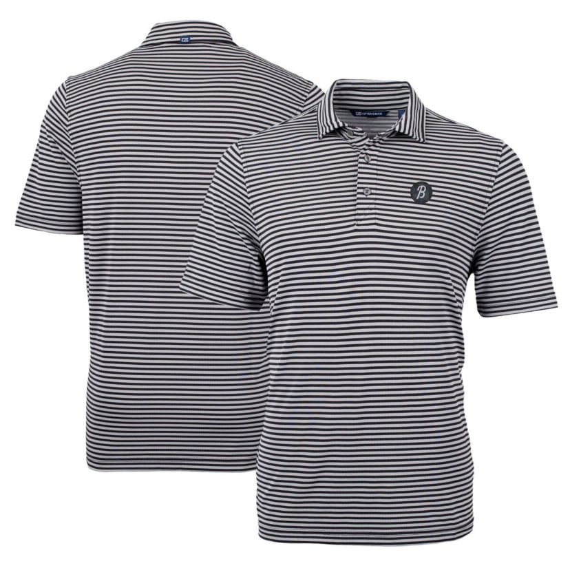MLB Baltimore Orioles City Connect Virtue Eco Pique Stripe Recycled Polo