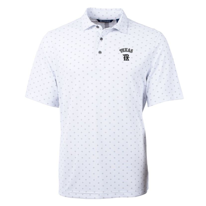 MLB Texas Rangers City Connect Virtue Eco Pique Tile Print Recycled Polo