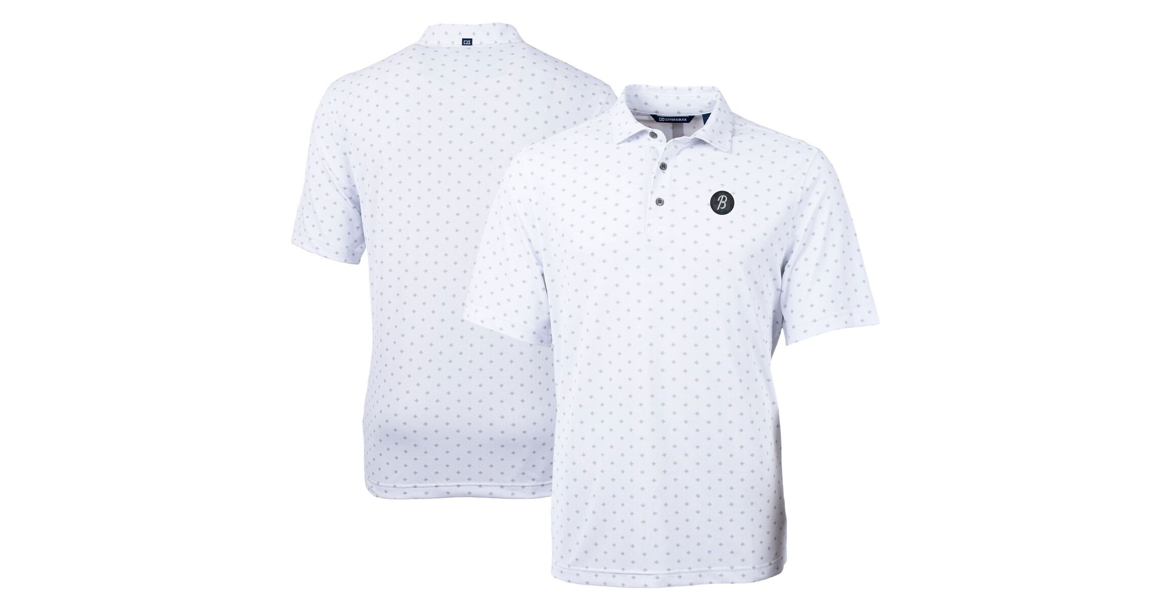 MLB Baltimore Orioles City Connect Virtue Eco Pique Tile Print Recycled Polo