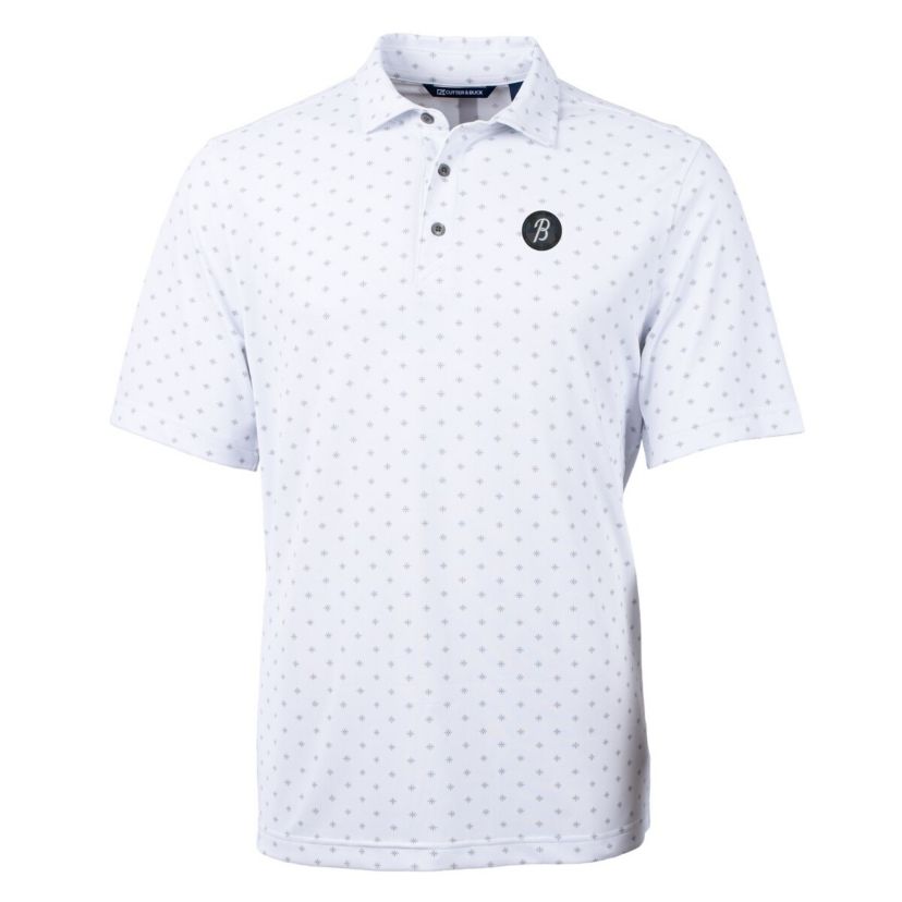 MLB Baltimore Orioles City Connect Virtue Eco Pique Tile Print Recycled Polo