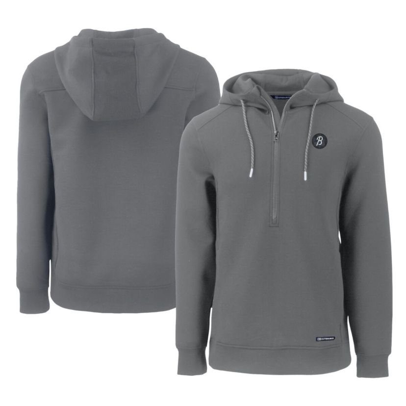 MLB Baltimore Orioles City Connect Roam Eco Recycled Half-Zip Pullover Hoodie
