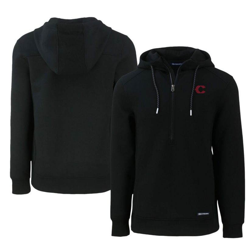 MLB Cincinnati Reds City Connect Roam Eco Recycled Half-Zip Pullover Hoodie