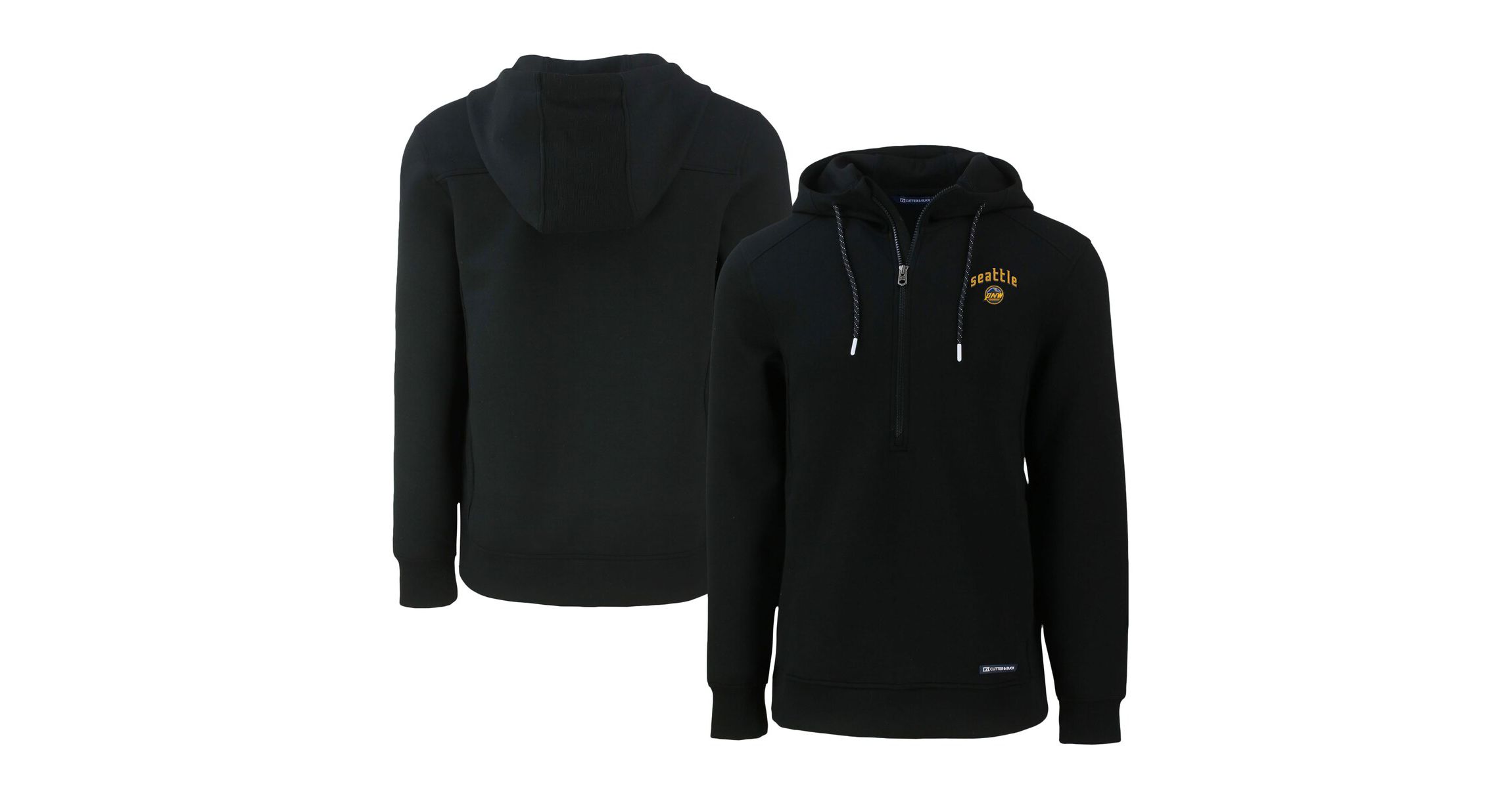 MLB Seattle Mariners City Connect Roam Eco Recycled Half-Zip Pullover Hoodie