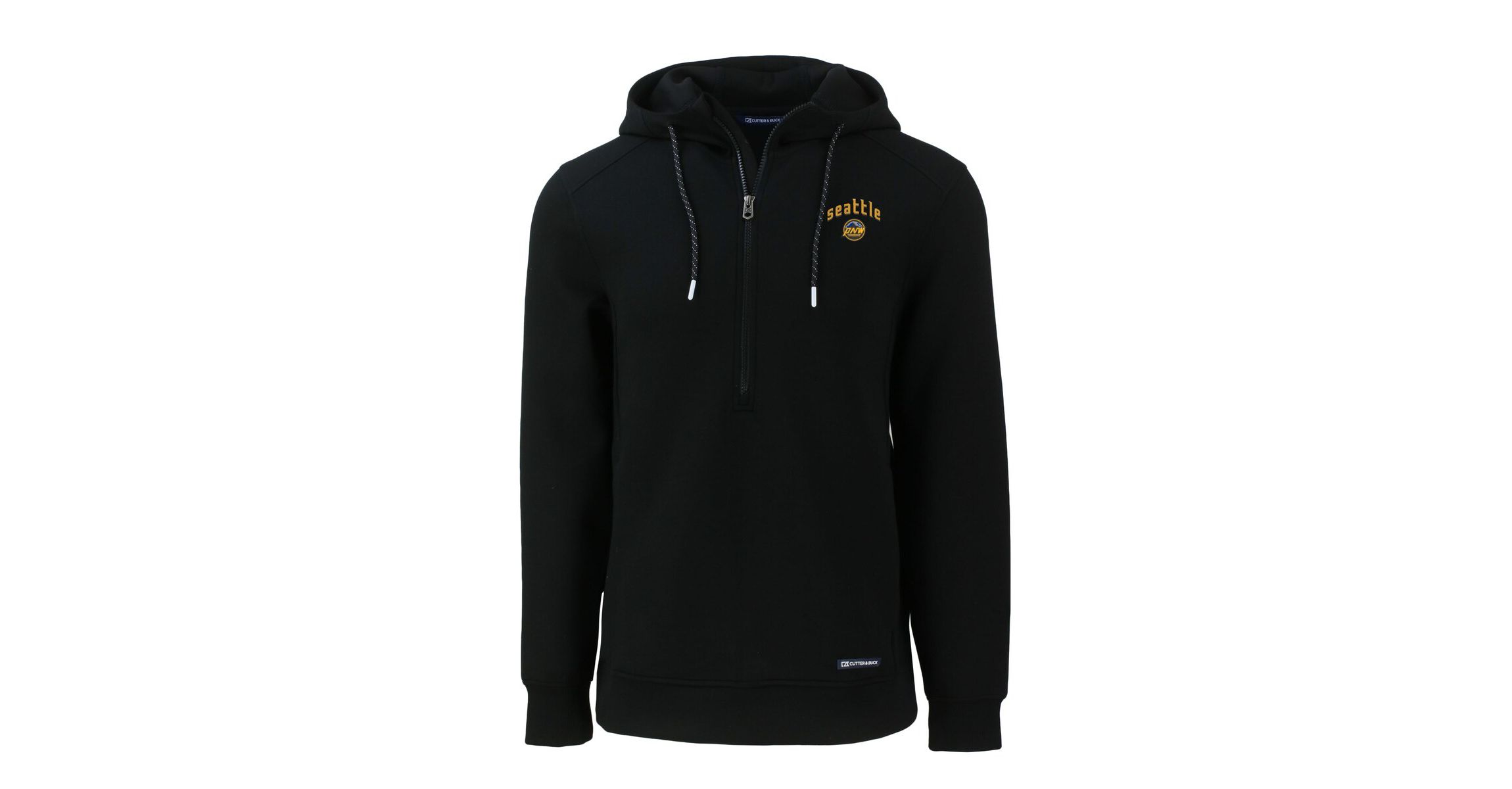 MLB Seattle Mariners City Connect Roam Eco Recycled Half-Zip Pullover Hoodie