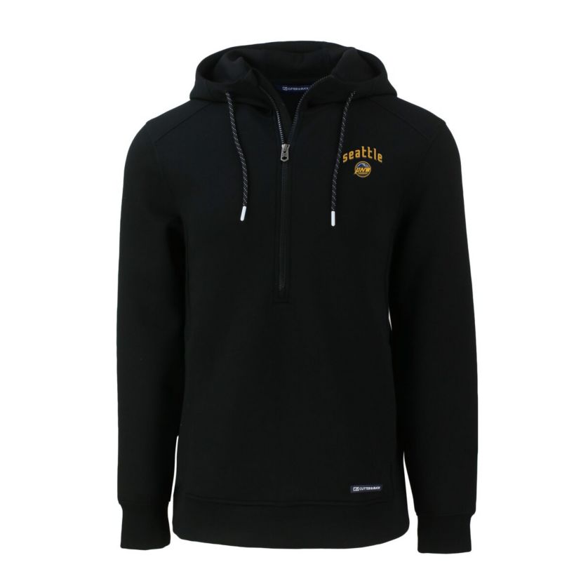 MLB Seattle Mariners City Connect Roam Eco Recycled Half-Zip Pullover Hoodie