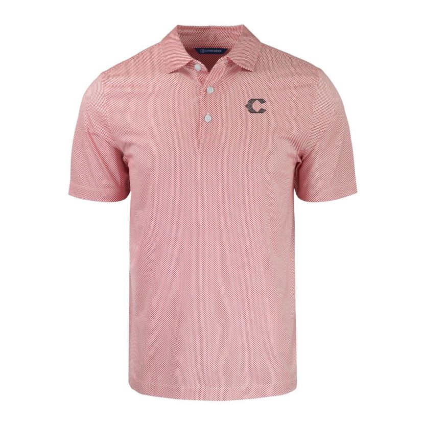 MLB Cincinnati Reds City Connect Pike Eco Symmetry Print Stretch Recycled Polo