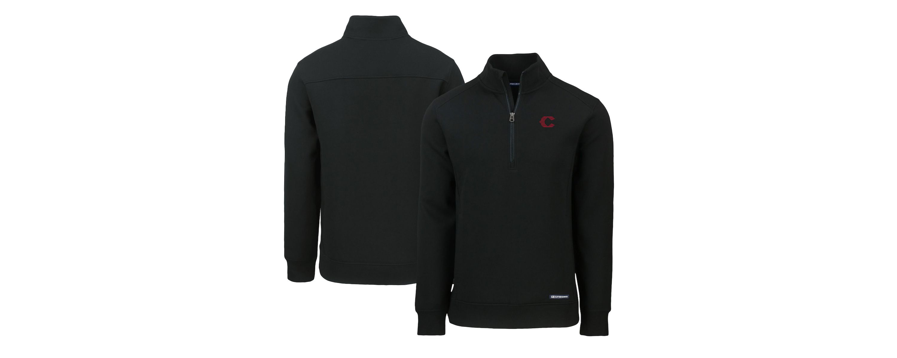 MLB Cincinnati Reds City Connect Roam Eco Recycled Quarter-Zip Pullover Top