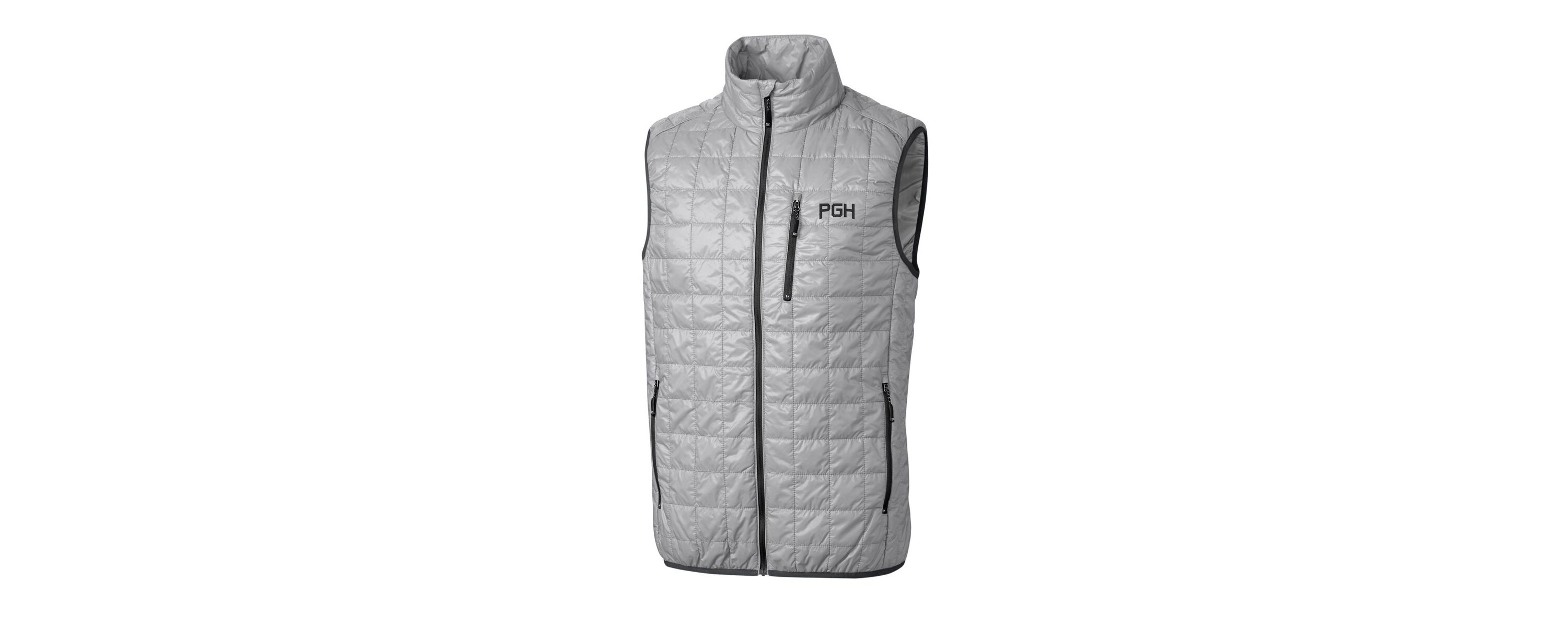 MLB Pittsburgh Pirates City Connect Rainier PrimaLoft Eco Insulated Full-Zip Puffer Vest