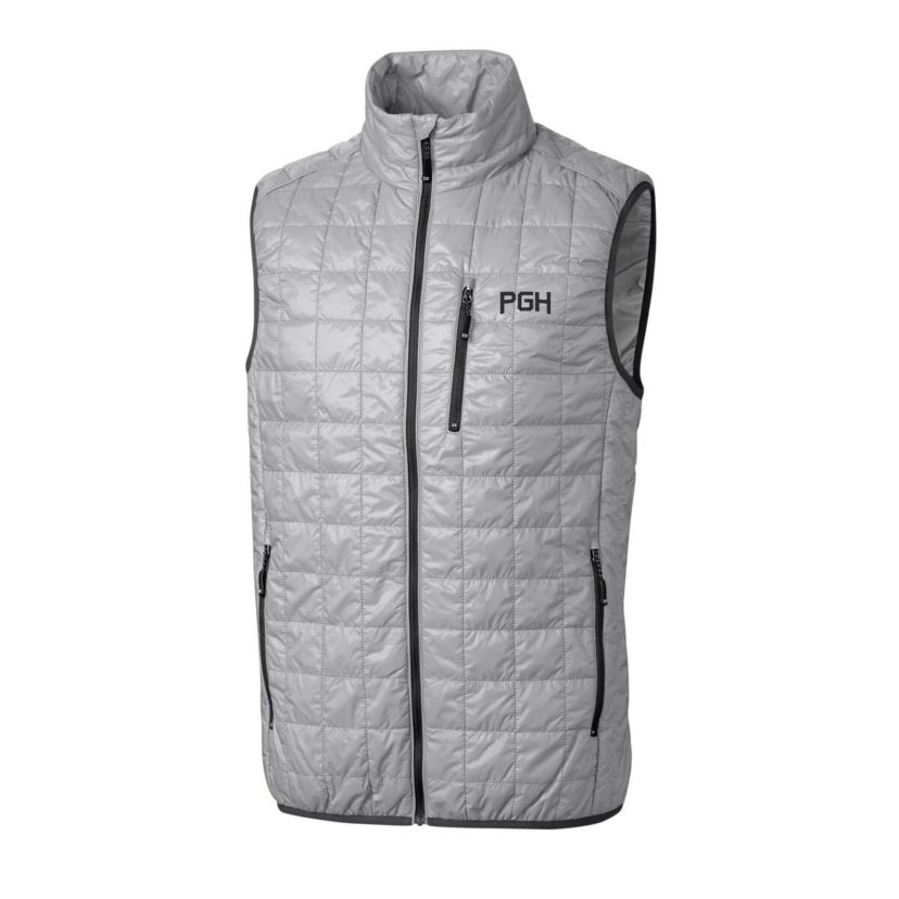 MLB Pittsburgh Pirates City Connect Rainier PrimaLoft Eco Insulated Full-Zip Puffer Vest