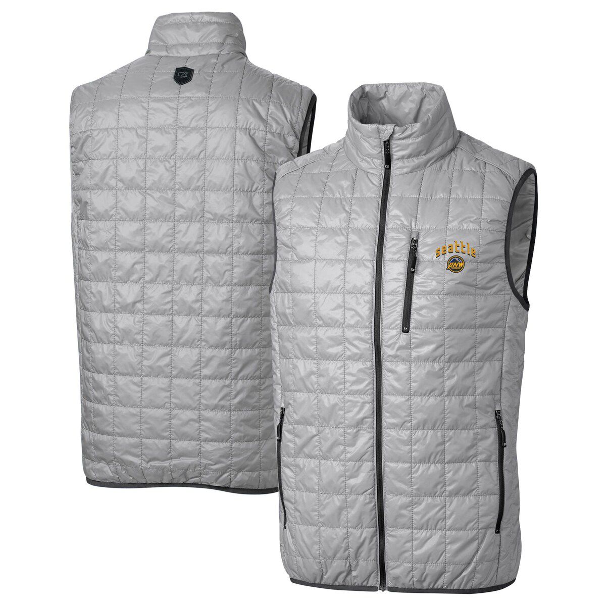 MLB Seattle Mariners City Connect Rainier PrimaLoft Eco Insulated Full-Zip Puffer Vest