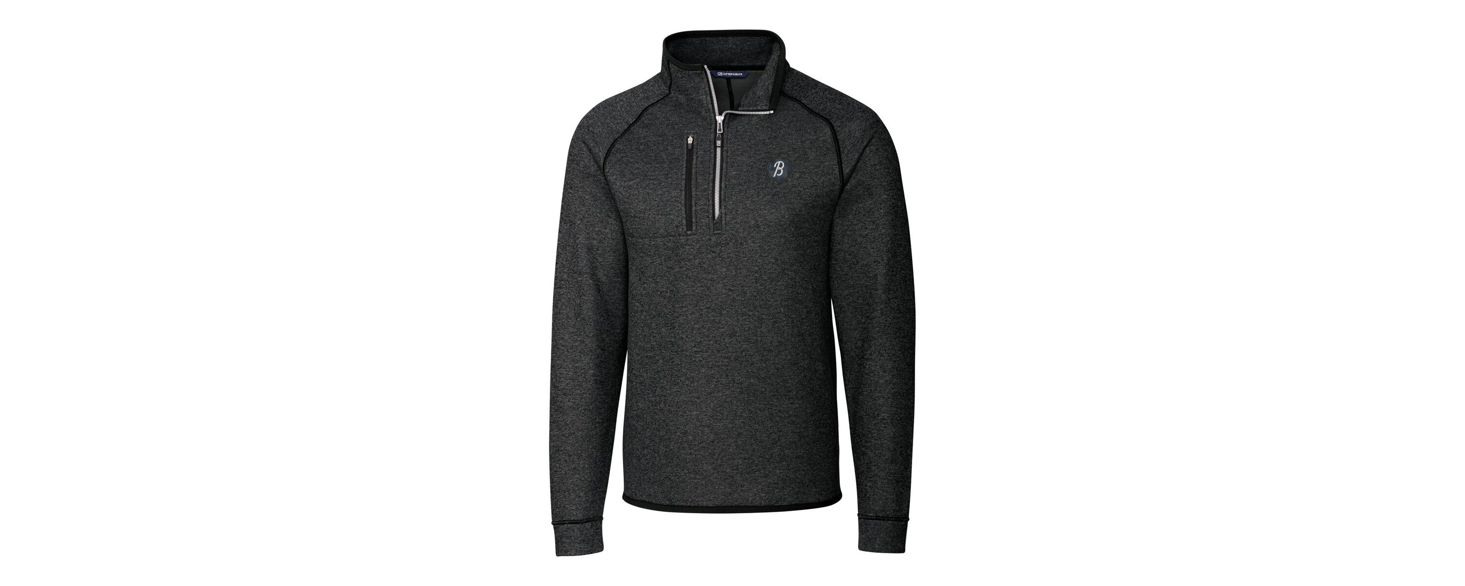 MLB Baltimore Orioles City Connect Mainsail Sweater-Knit Half-Zip Pullover Jacket