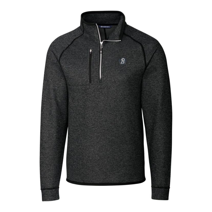 MLB Baltimore Orioles City Connect Mainsail Sweater-Knit Half-Zip Pullover Jacket